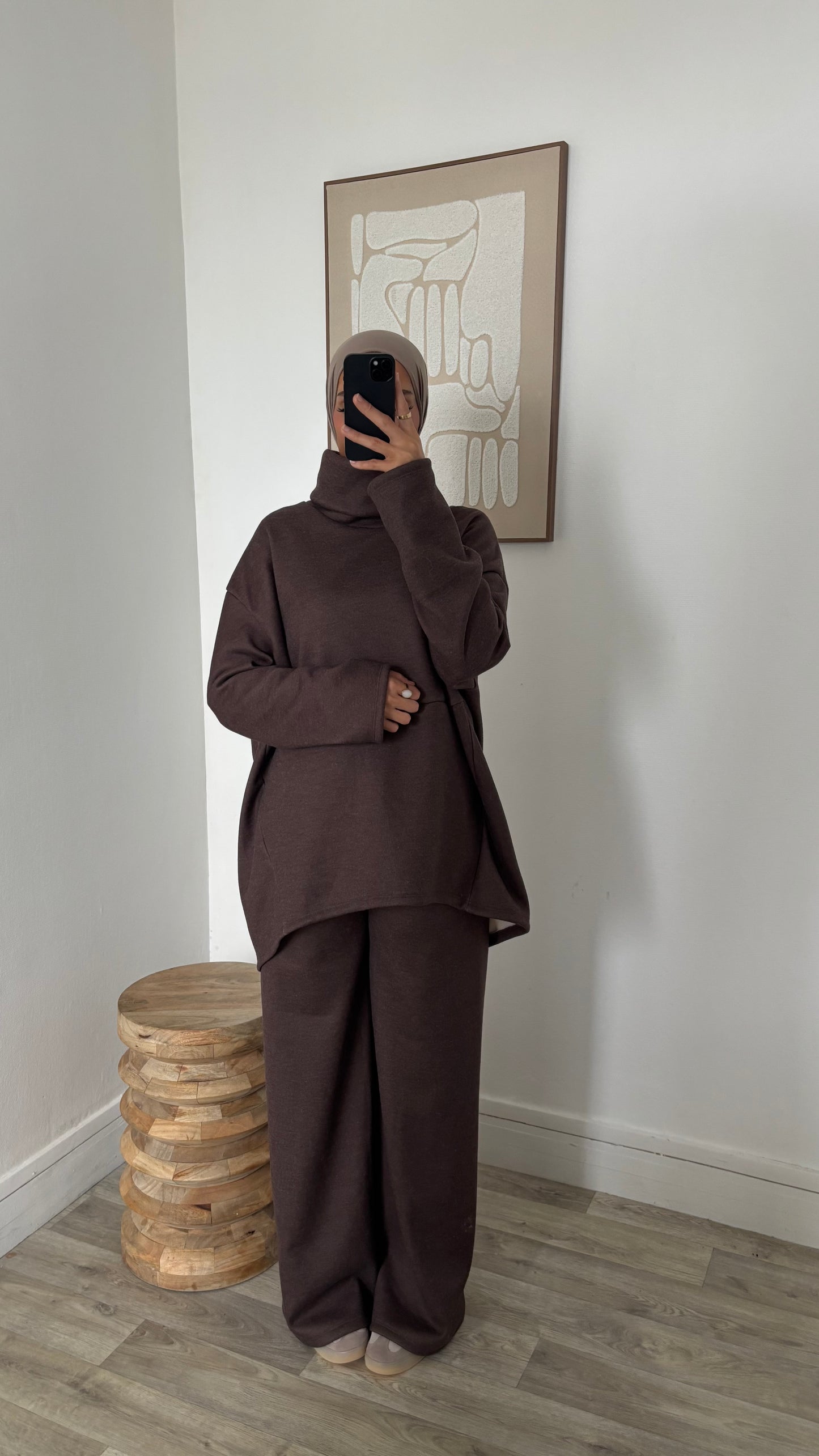 Ensemble dos plus long à col