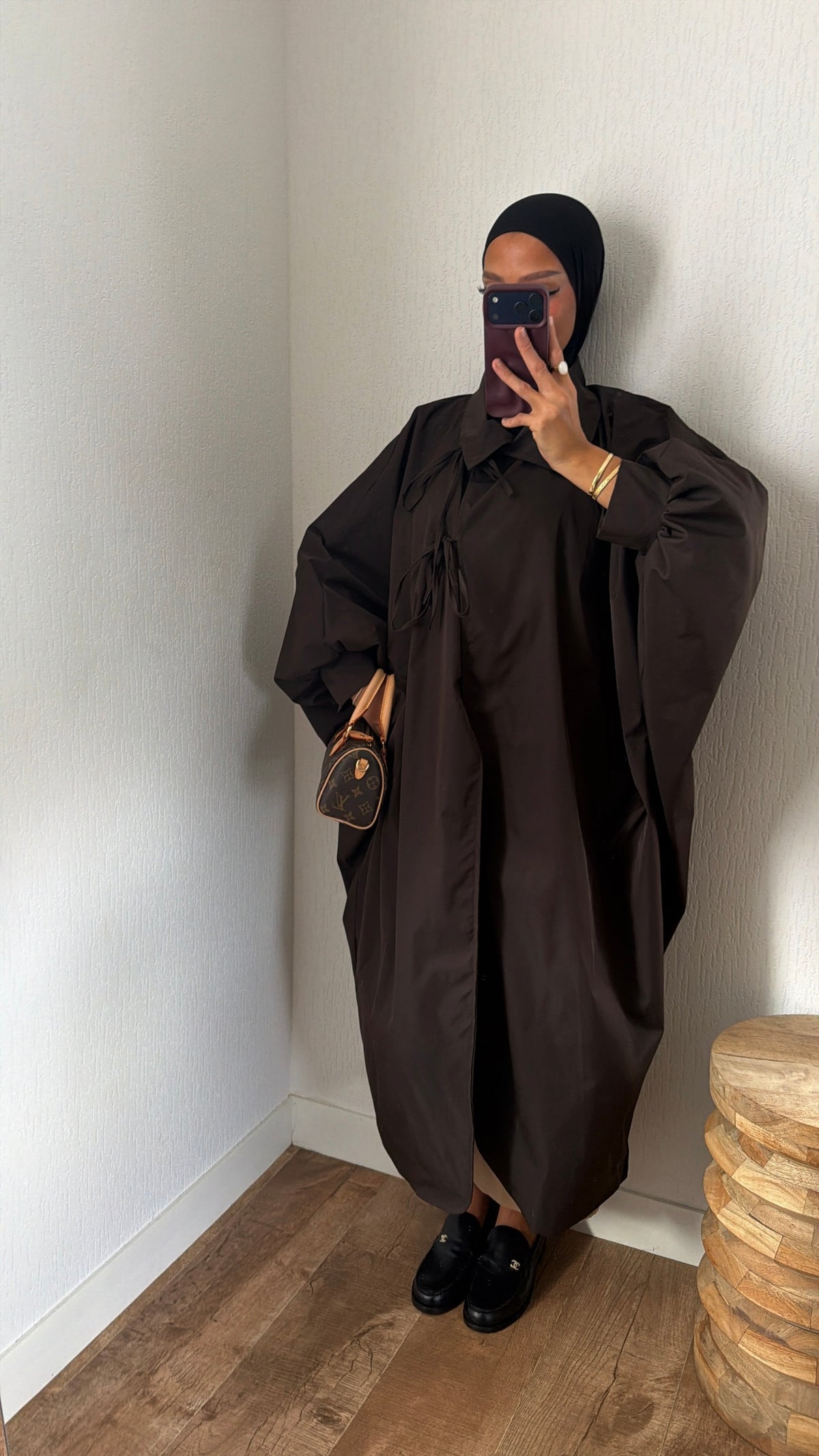 Manteau oversize asymétrique