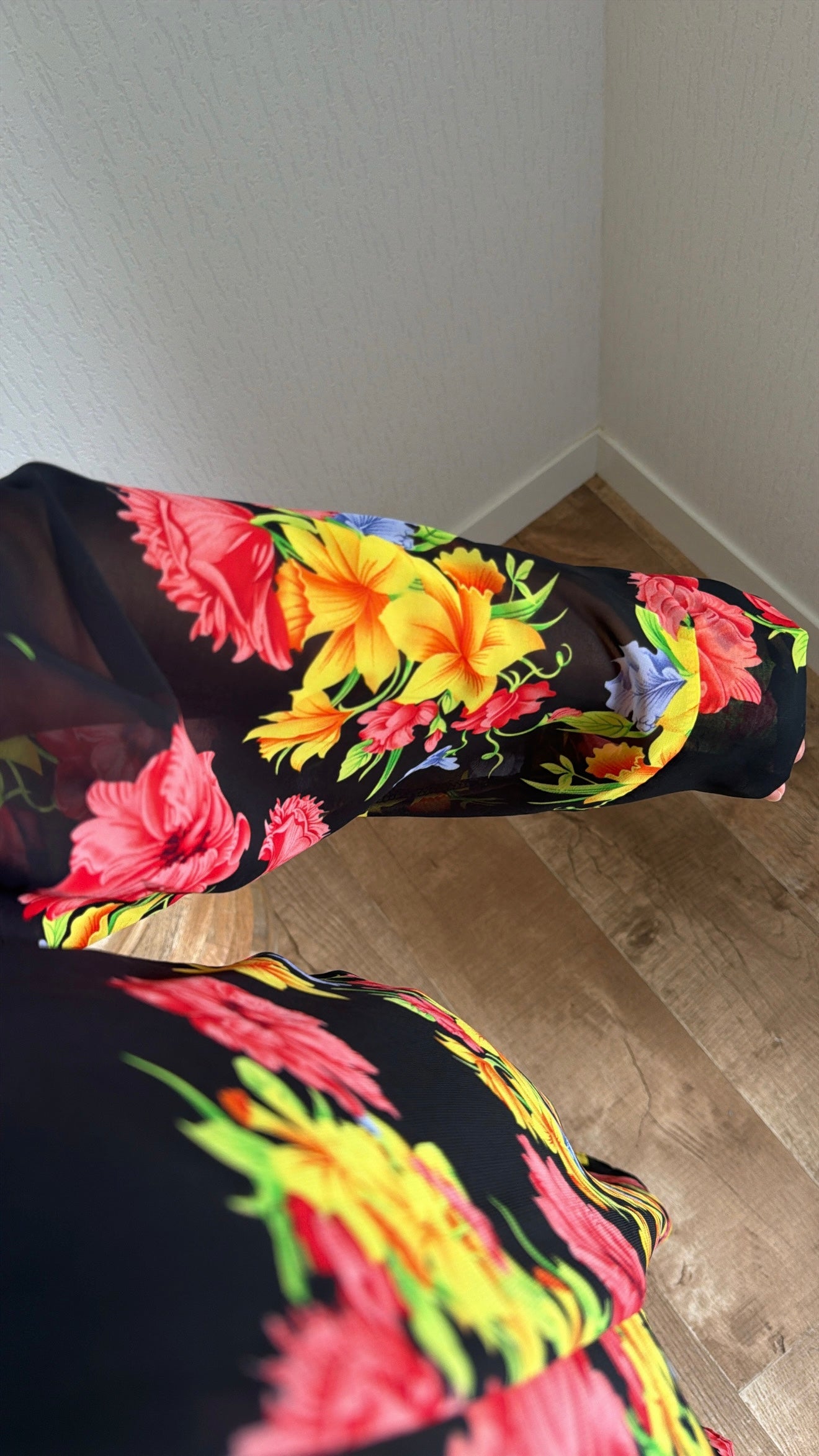 Kimono à fleurs