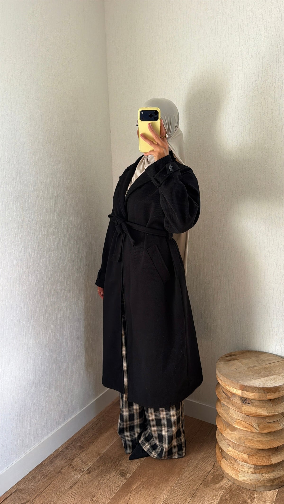 Manteau à nouer