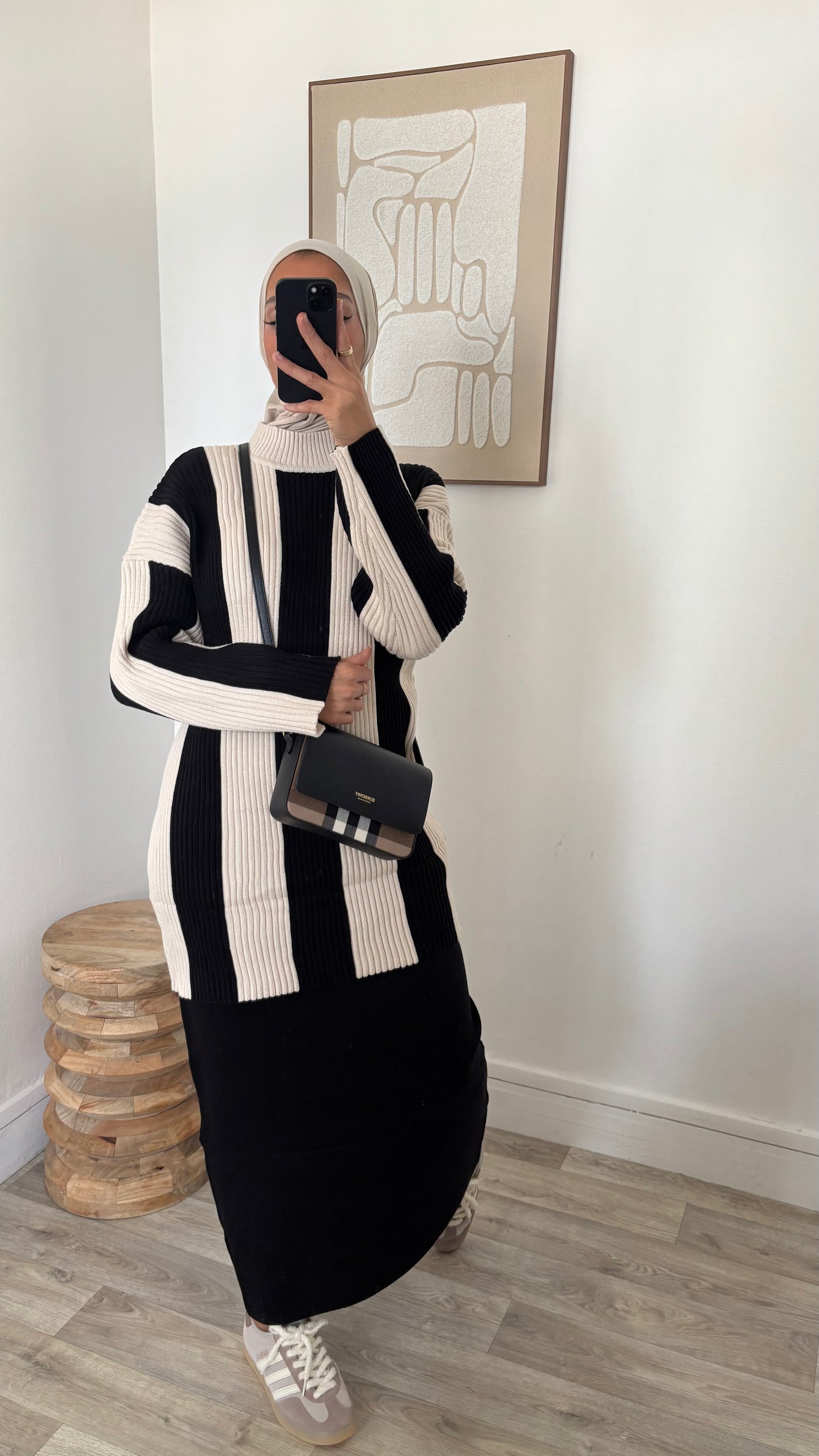 Ensemble jupe en maille