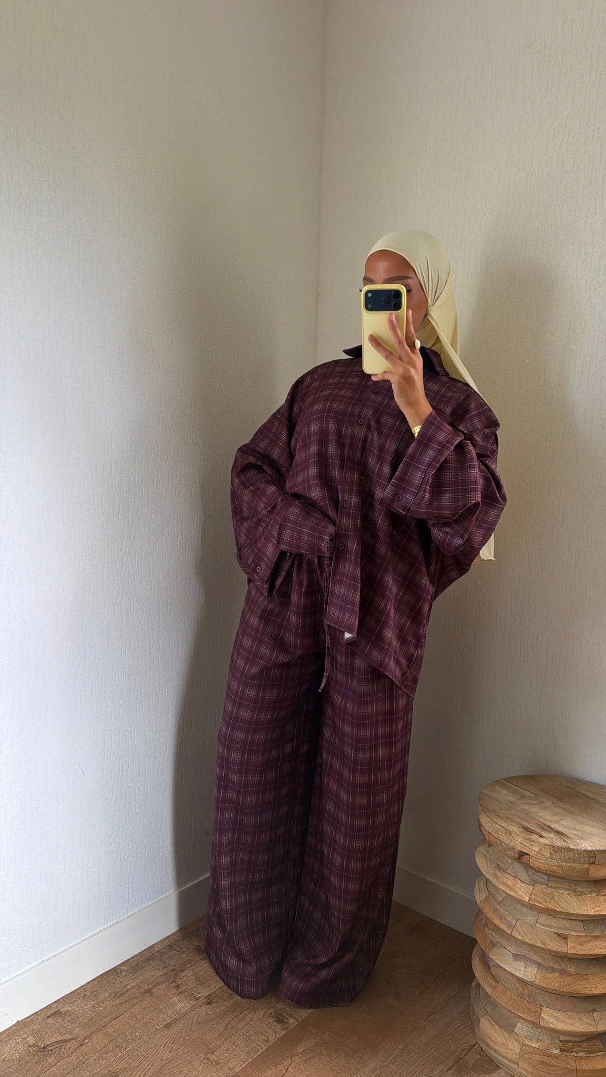 Ensemble chemise fluide