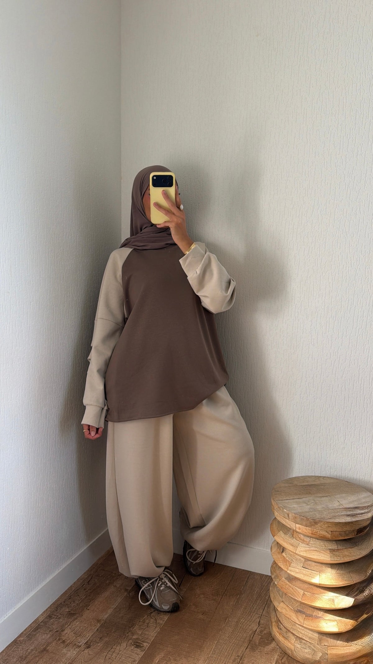 Ensemble streetwear oversize