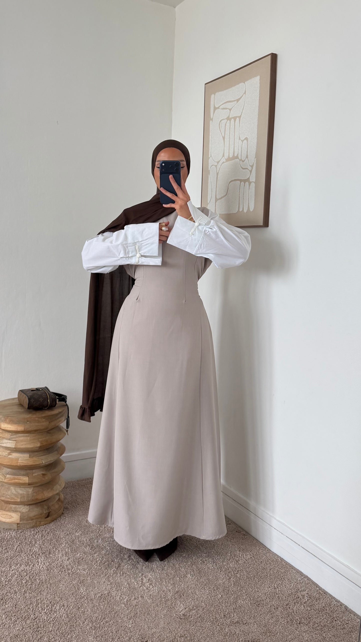 Robe ajustable + chemise