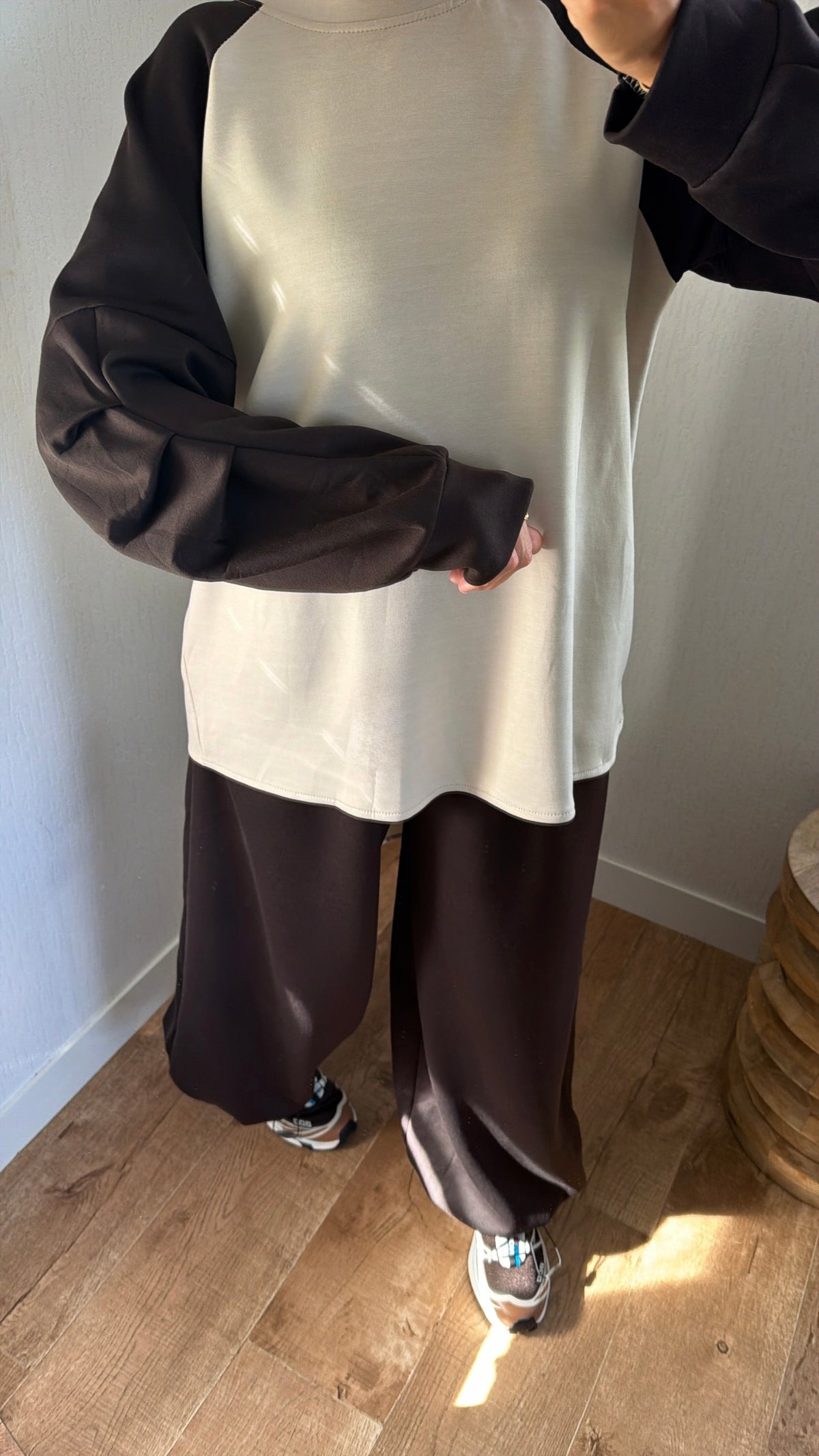 Ensemble streetwear oversize
