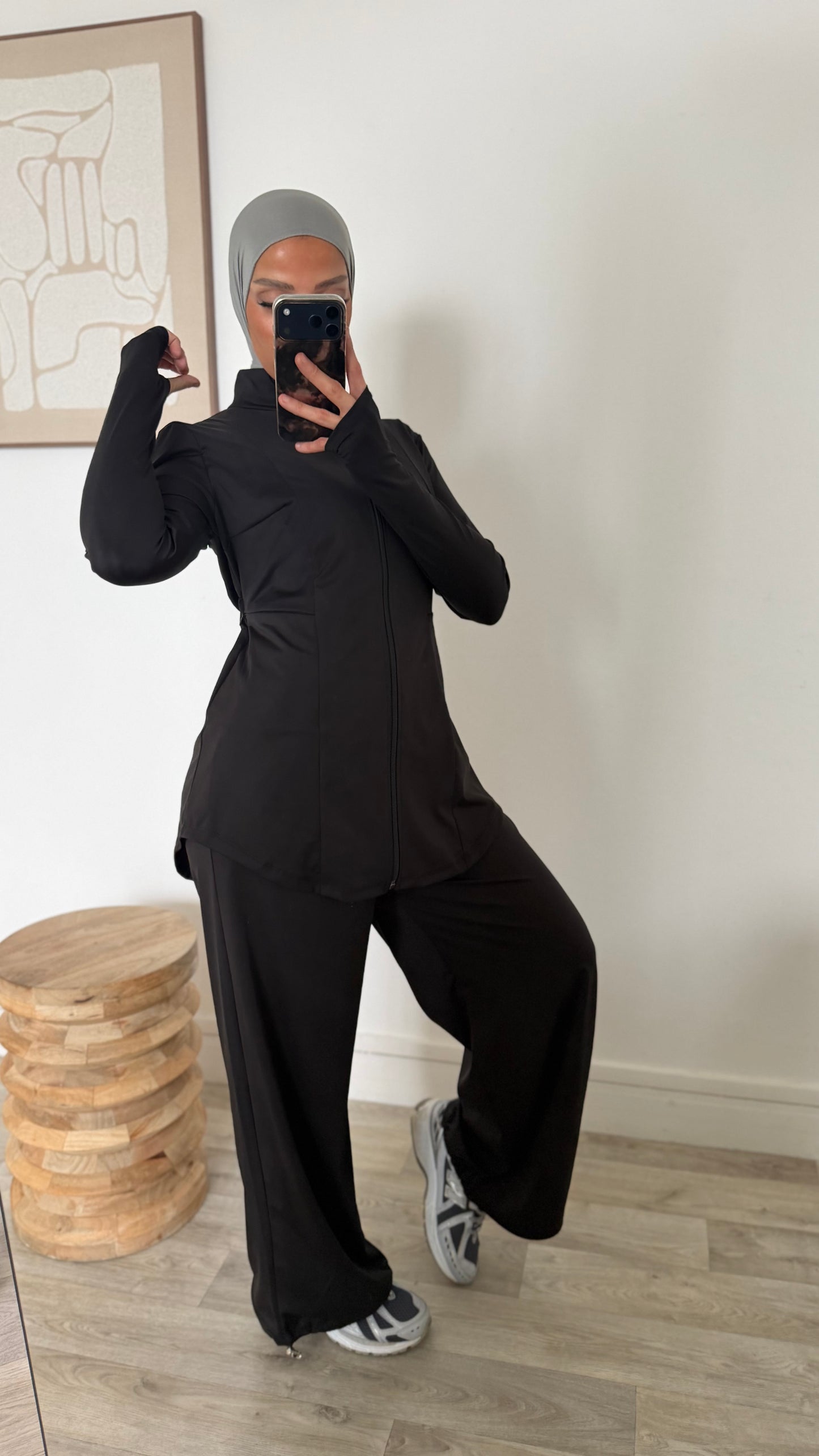Ensemble sport (élasthanne)