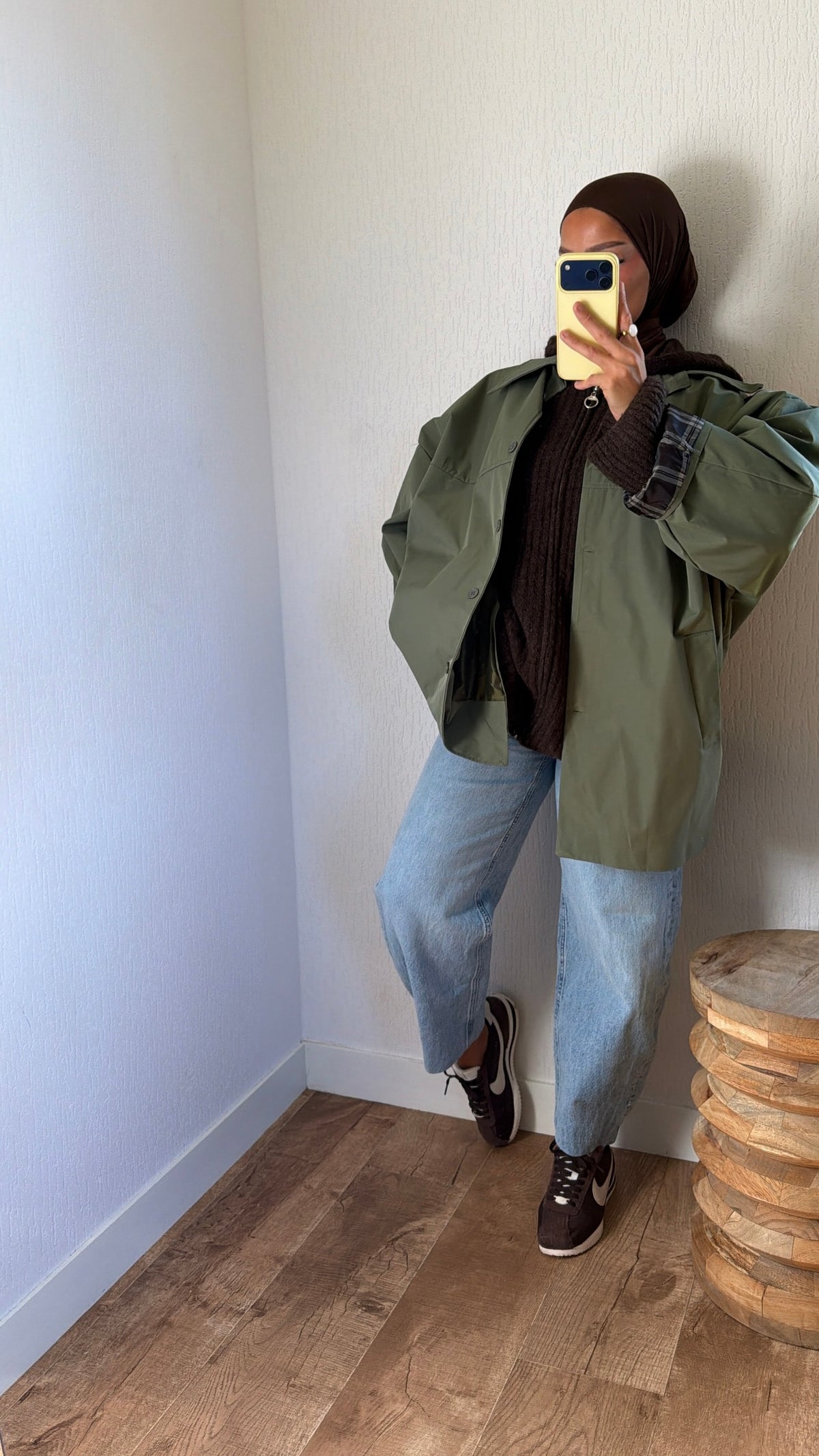 Parka manches retroussable