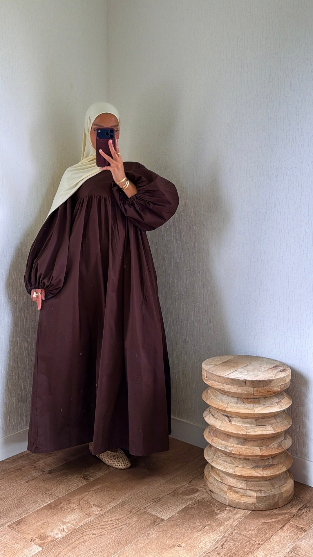 Robe poppeline