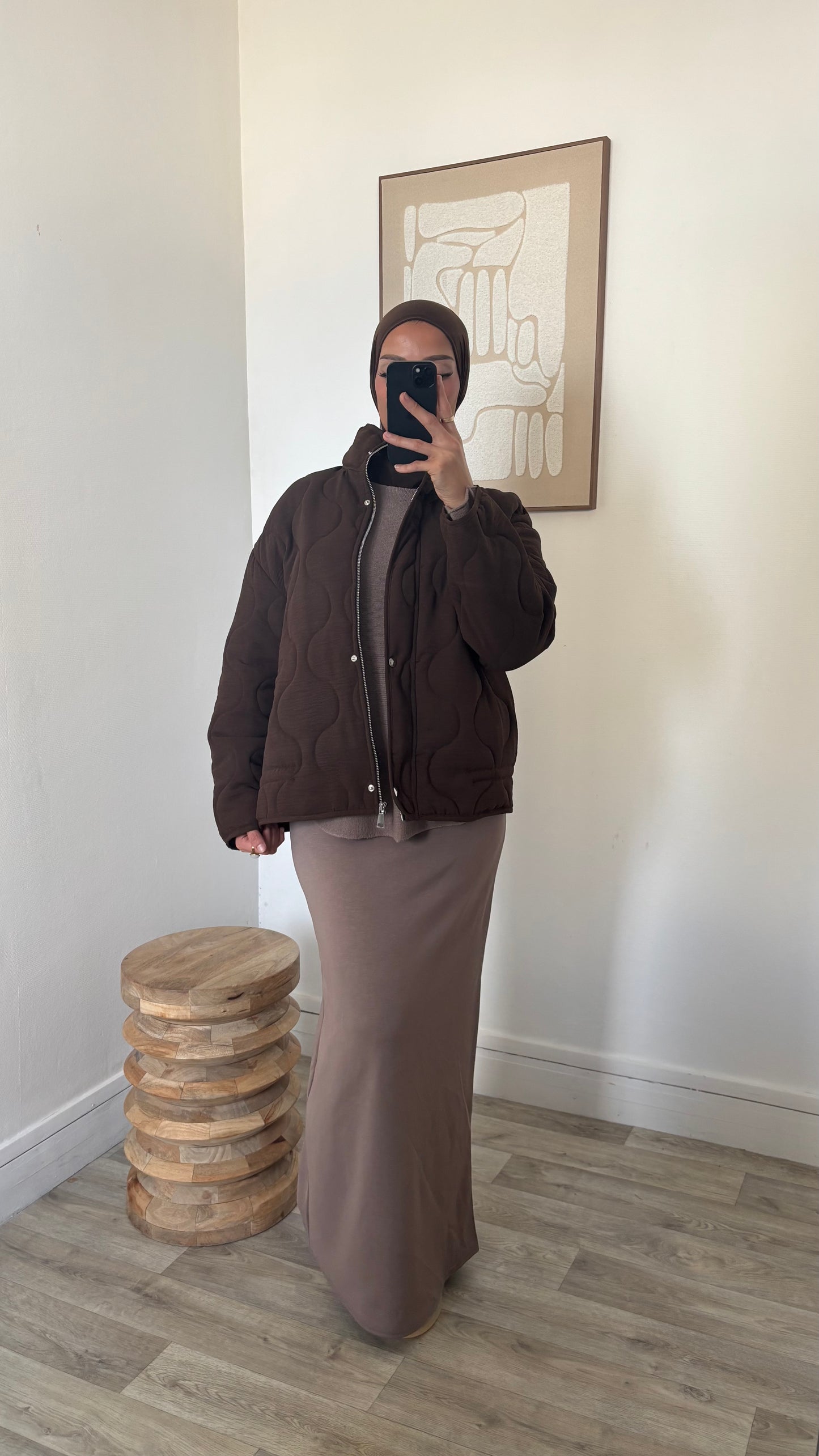 Veste matelassé ajustable de l’intérieur