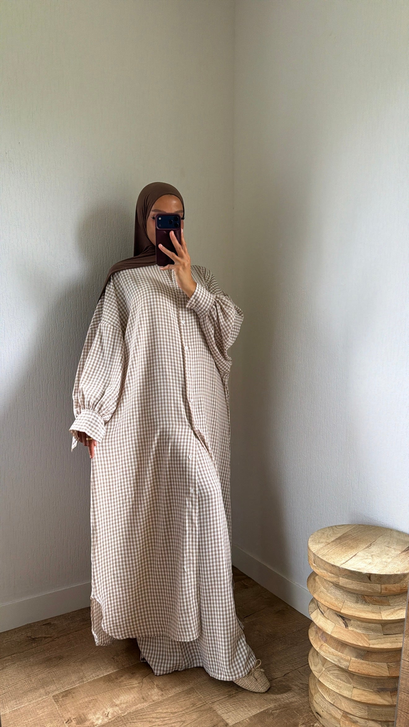 Ensemble chemise longue + pantalon