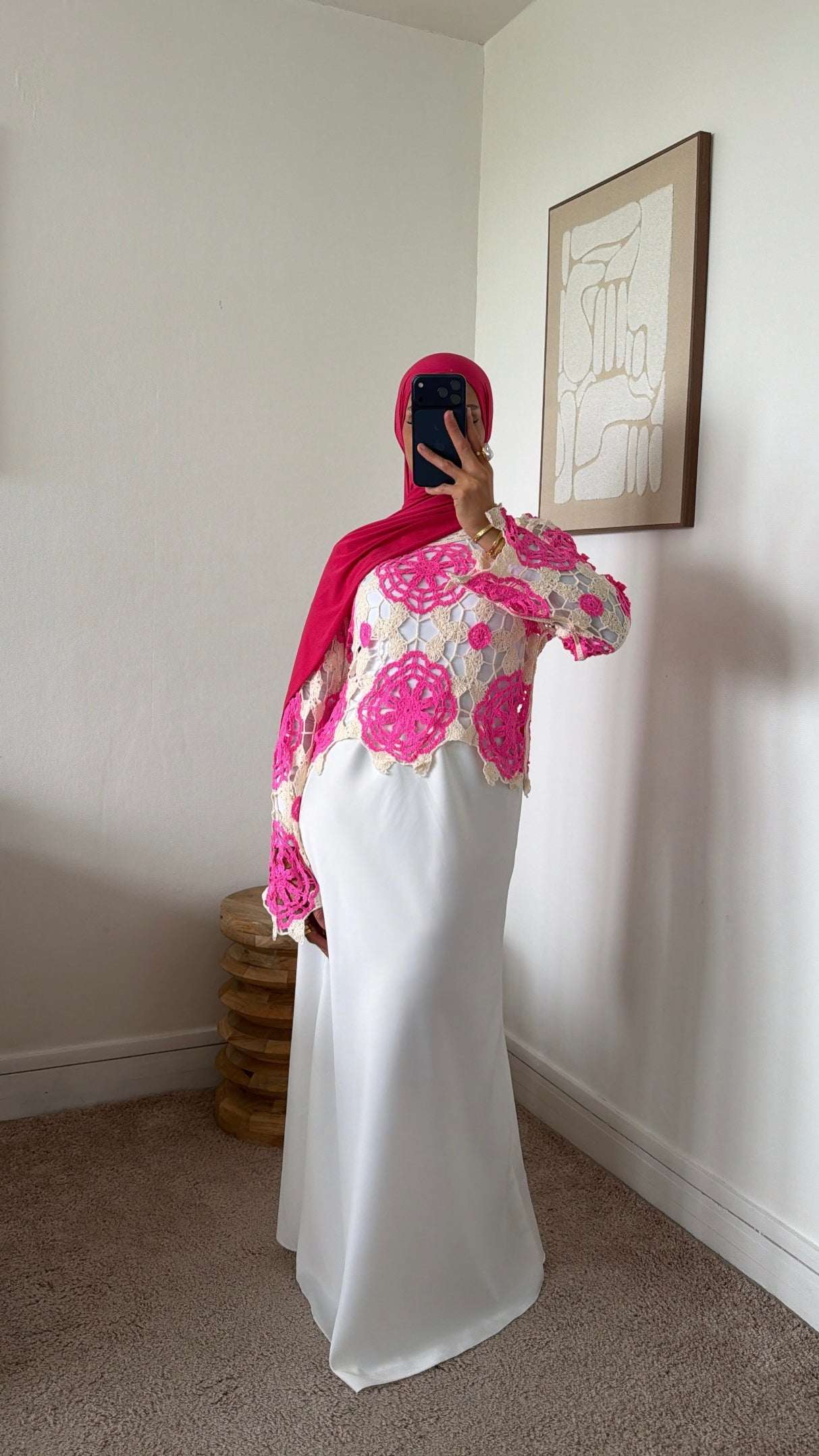 Haut en crochet
