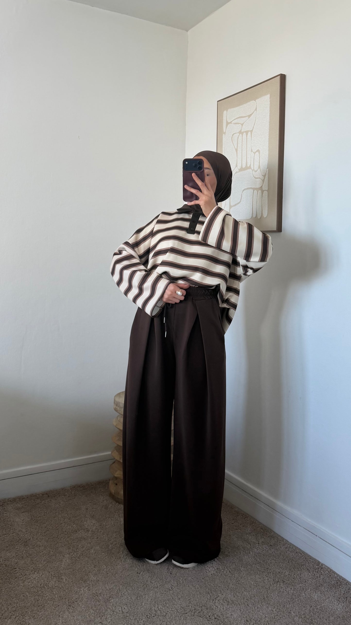Polo manches longue