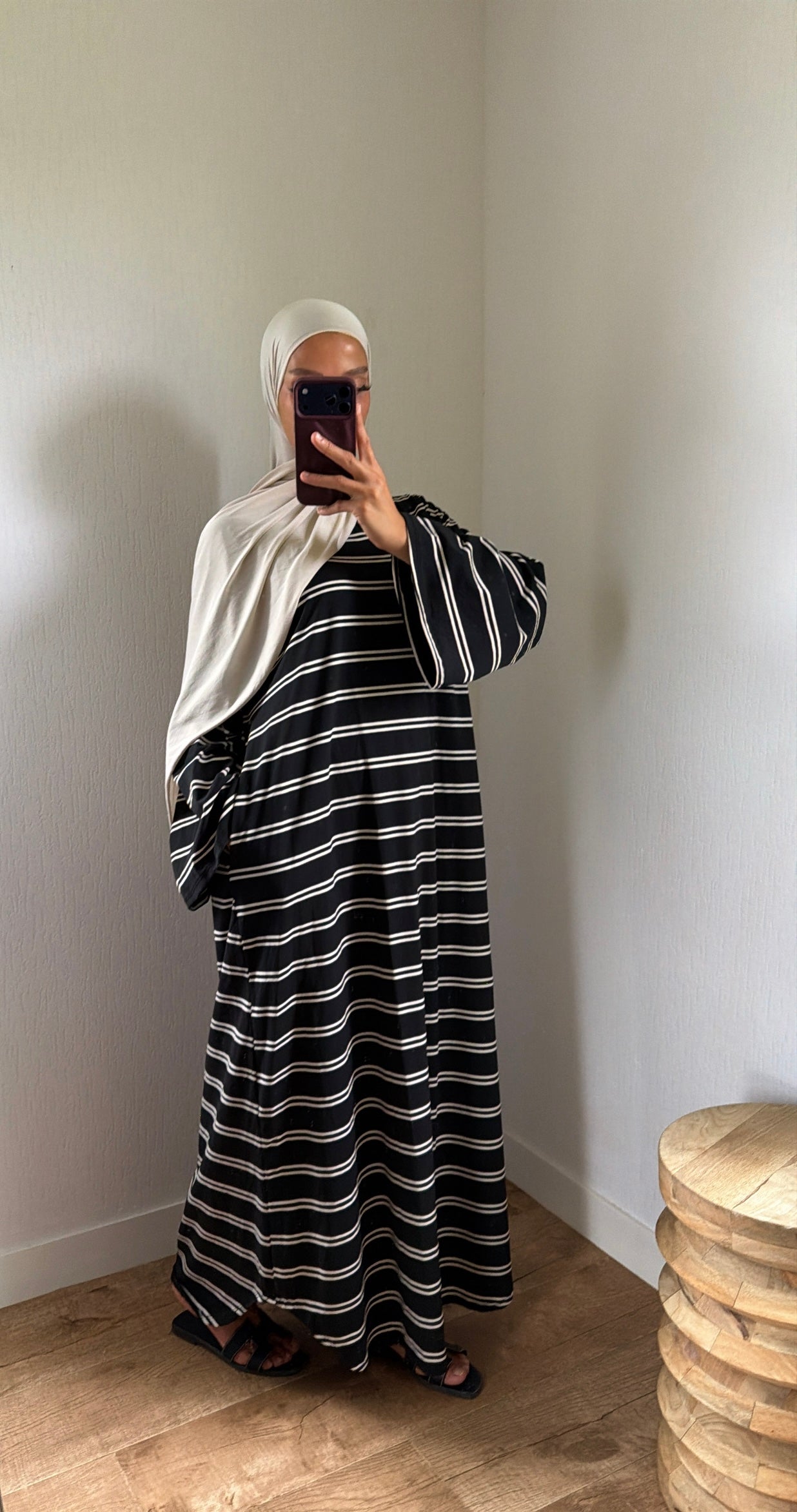 Robe t-shirt à poches