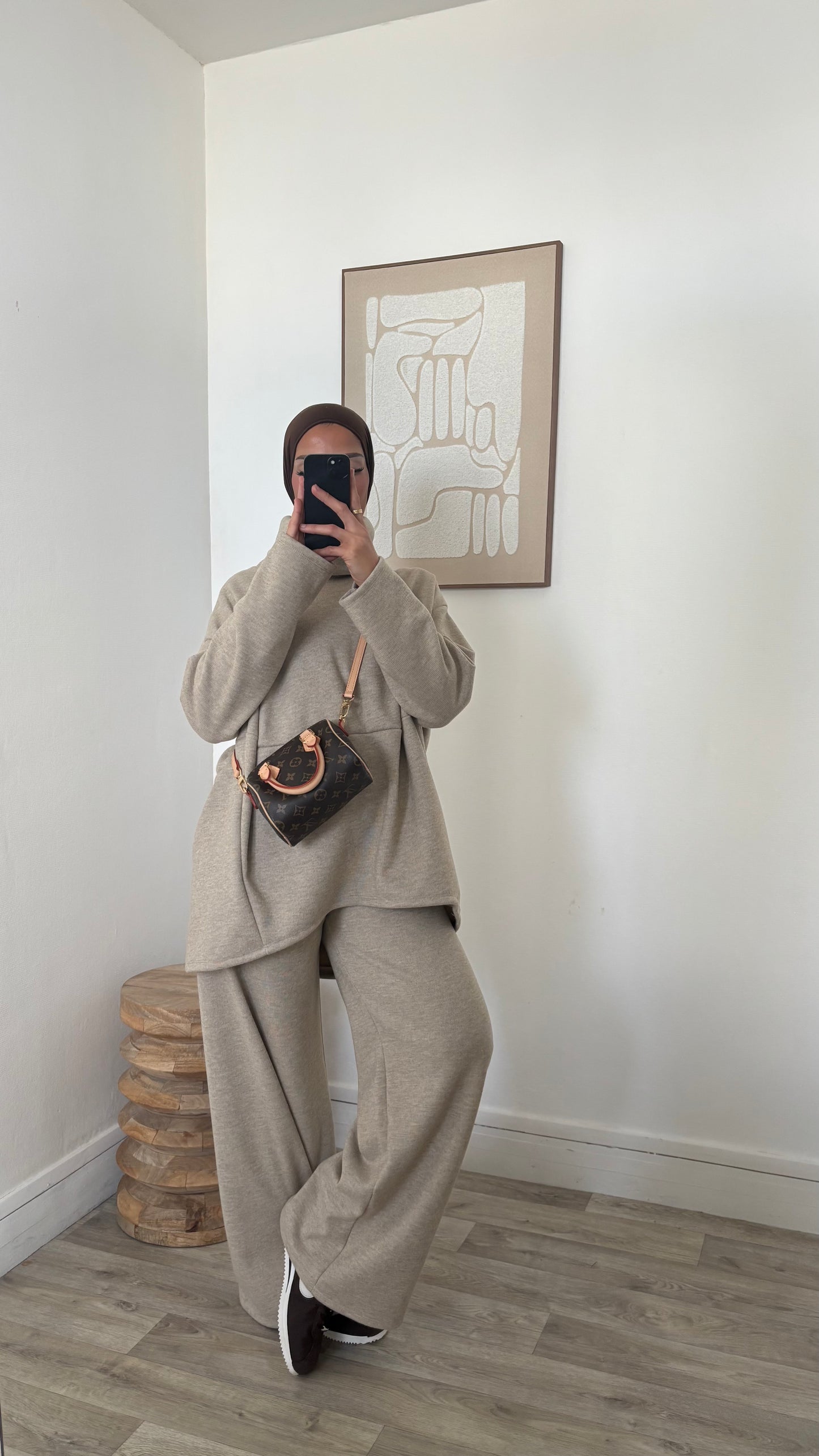 Ensemble dos plus long à col