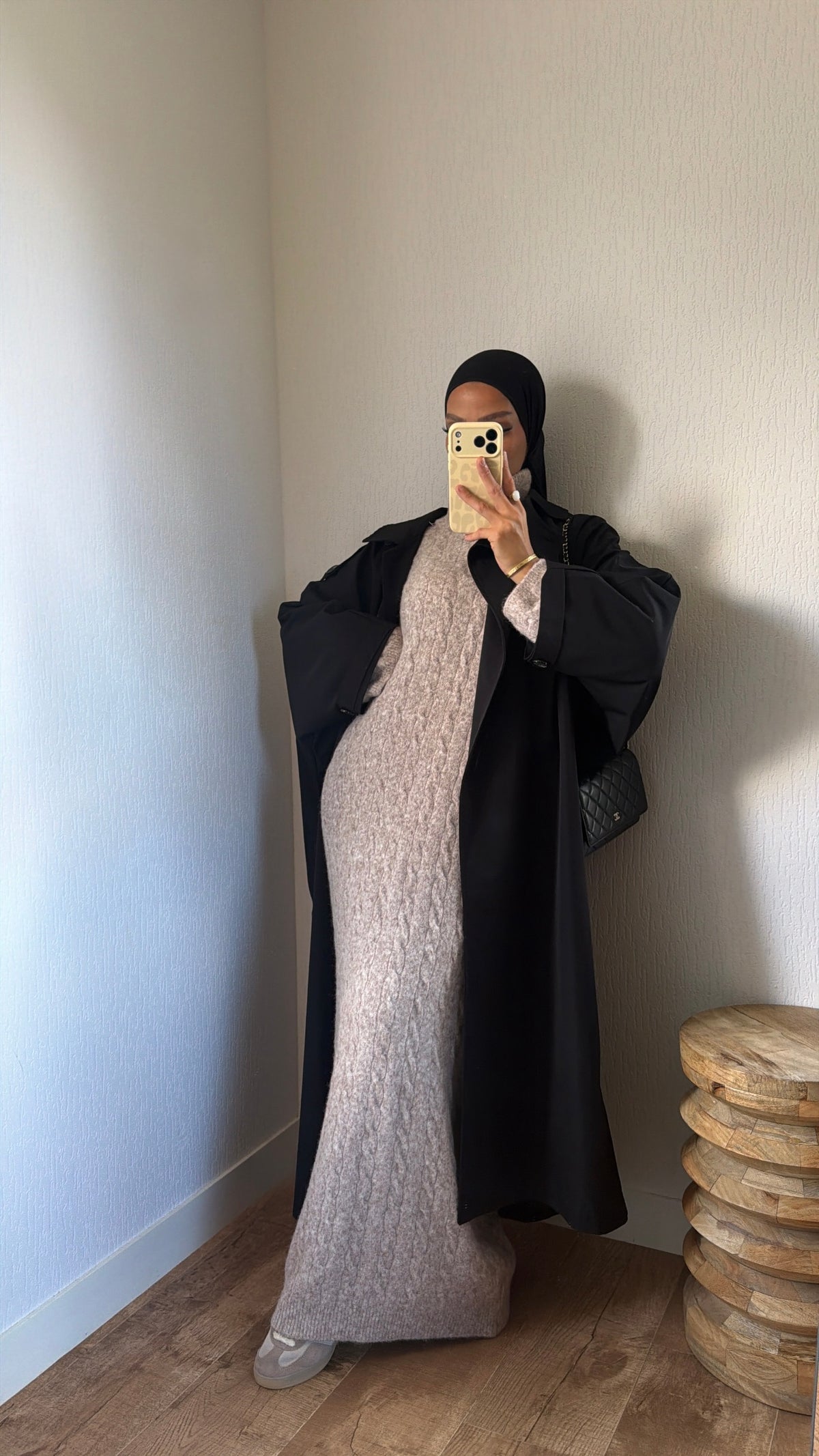 Trench chic oversize