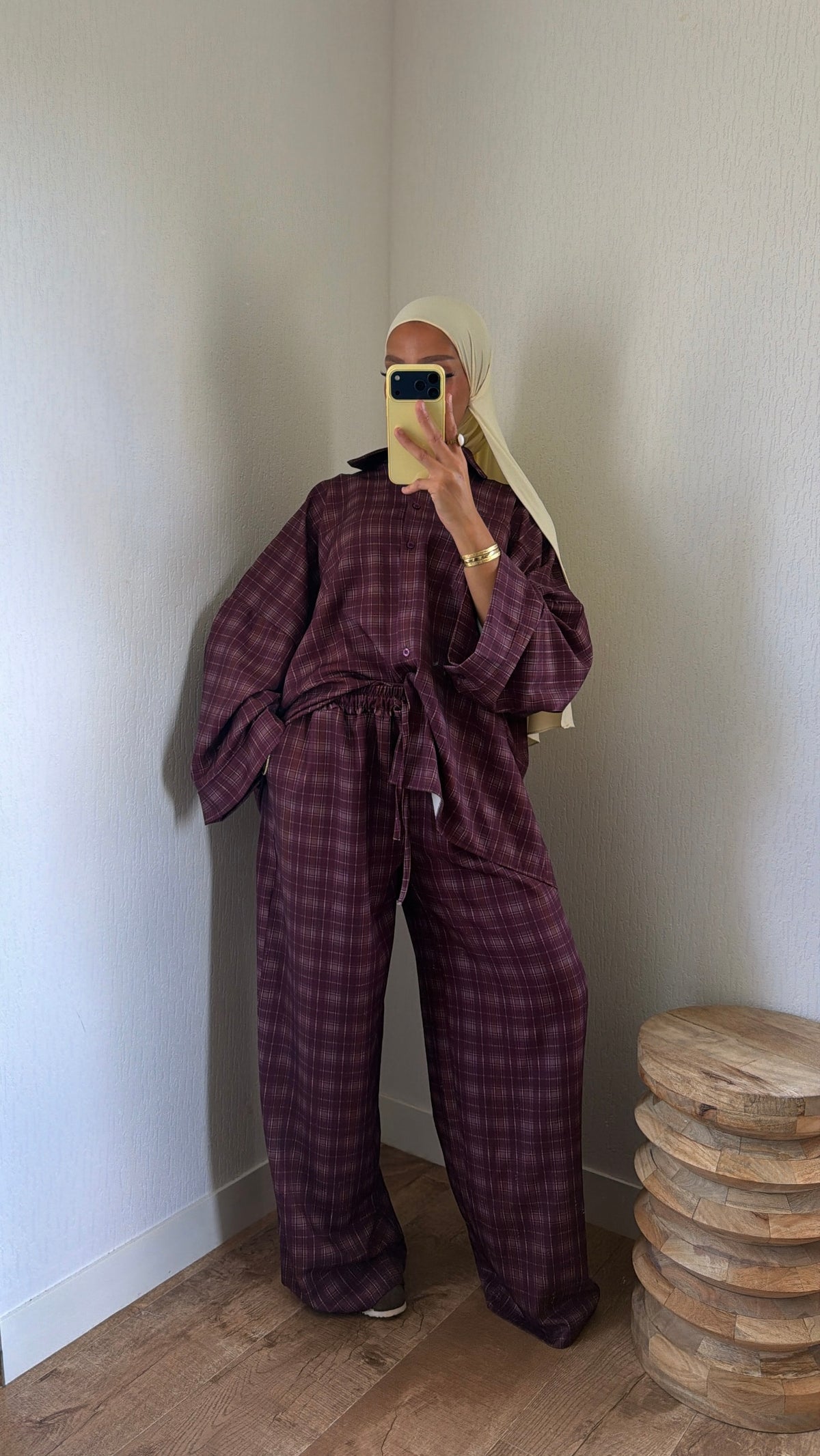 Ensemble chemise fluide