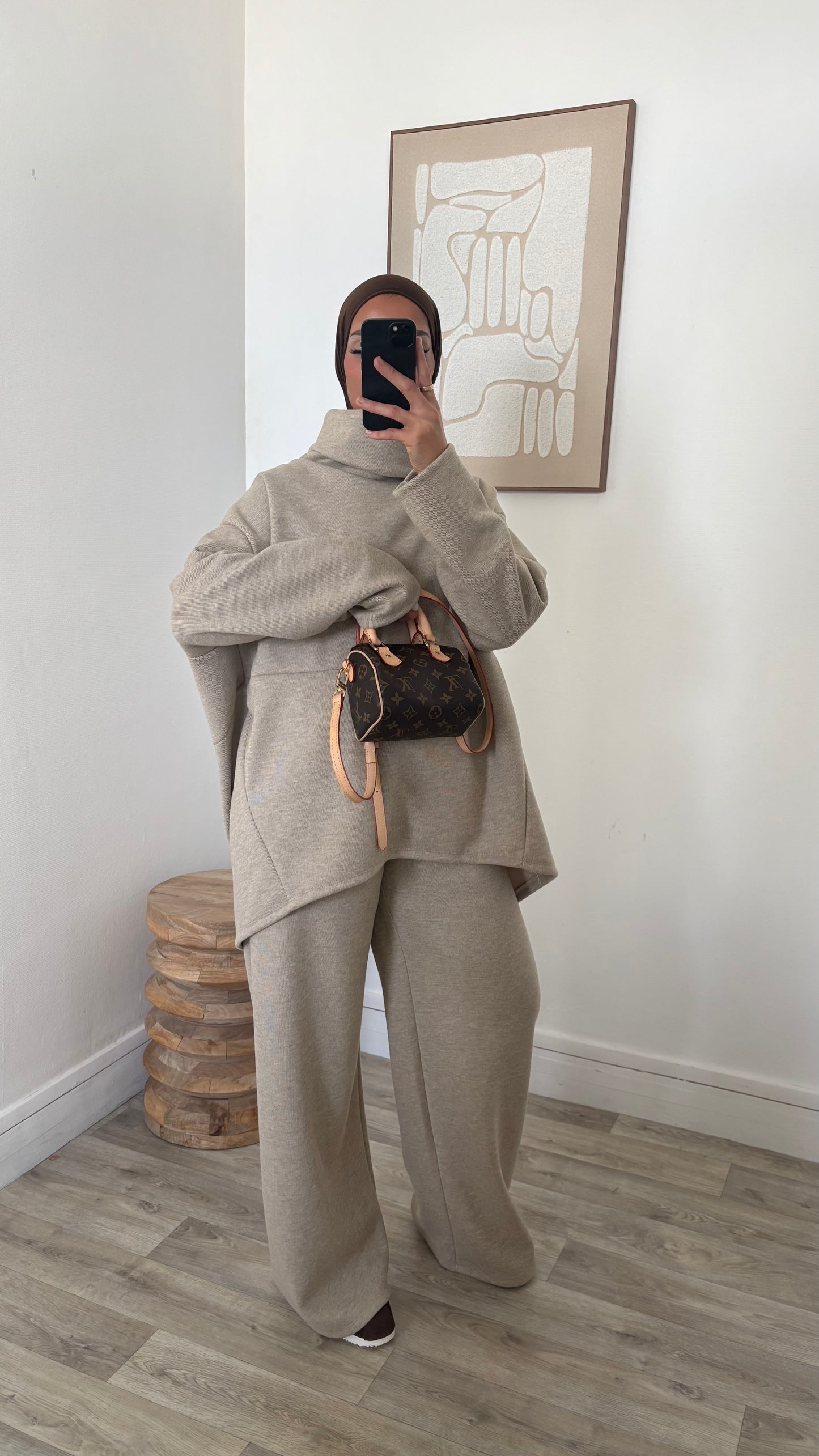 Ensemble dos plus long à col