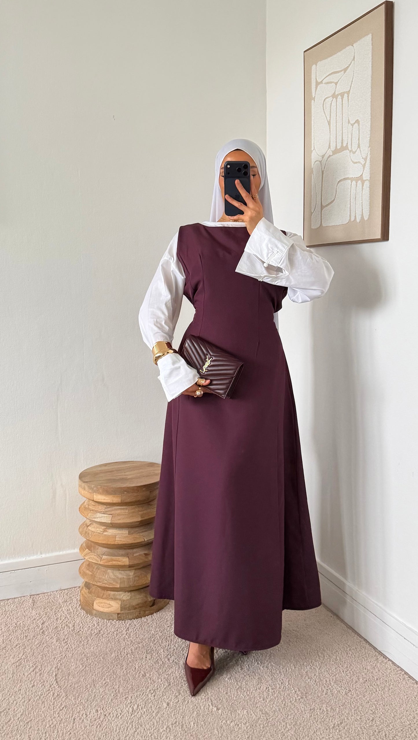Robe ajustable + chemise