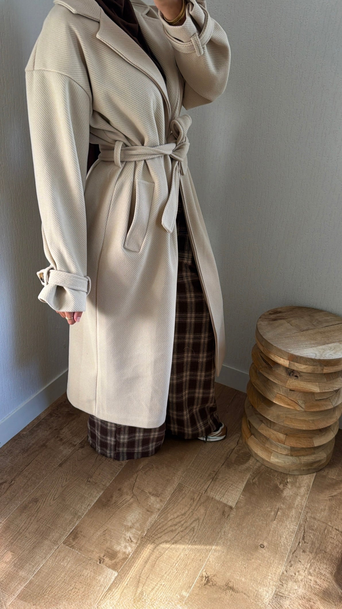 Manteau à nouer