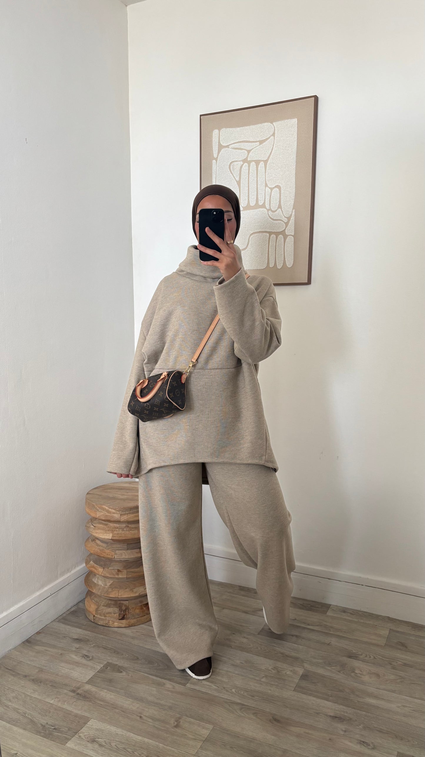 Ensemble dos plus long à col