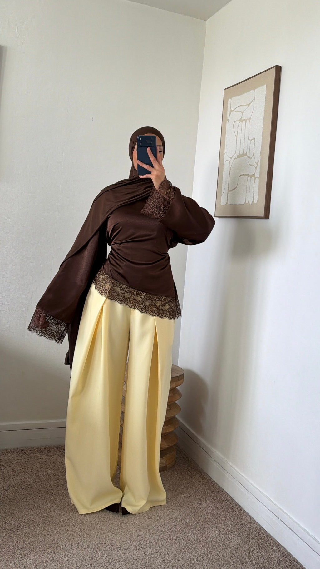 Pantalon ample