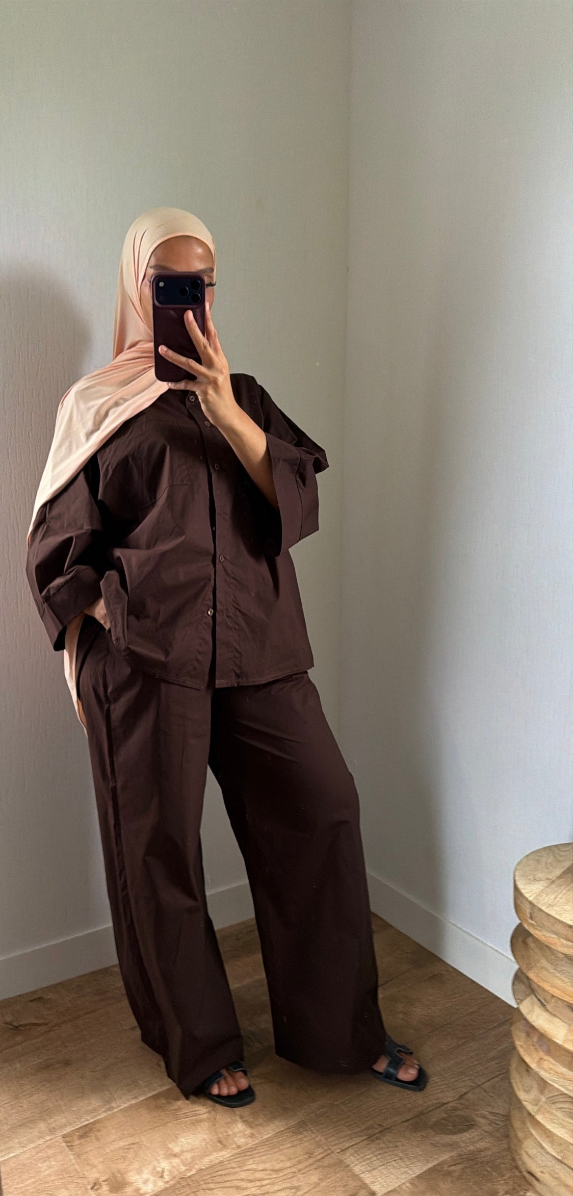 Ensemble pantalon chemise