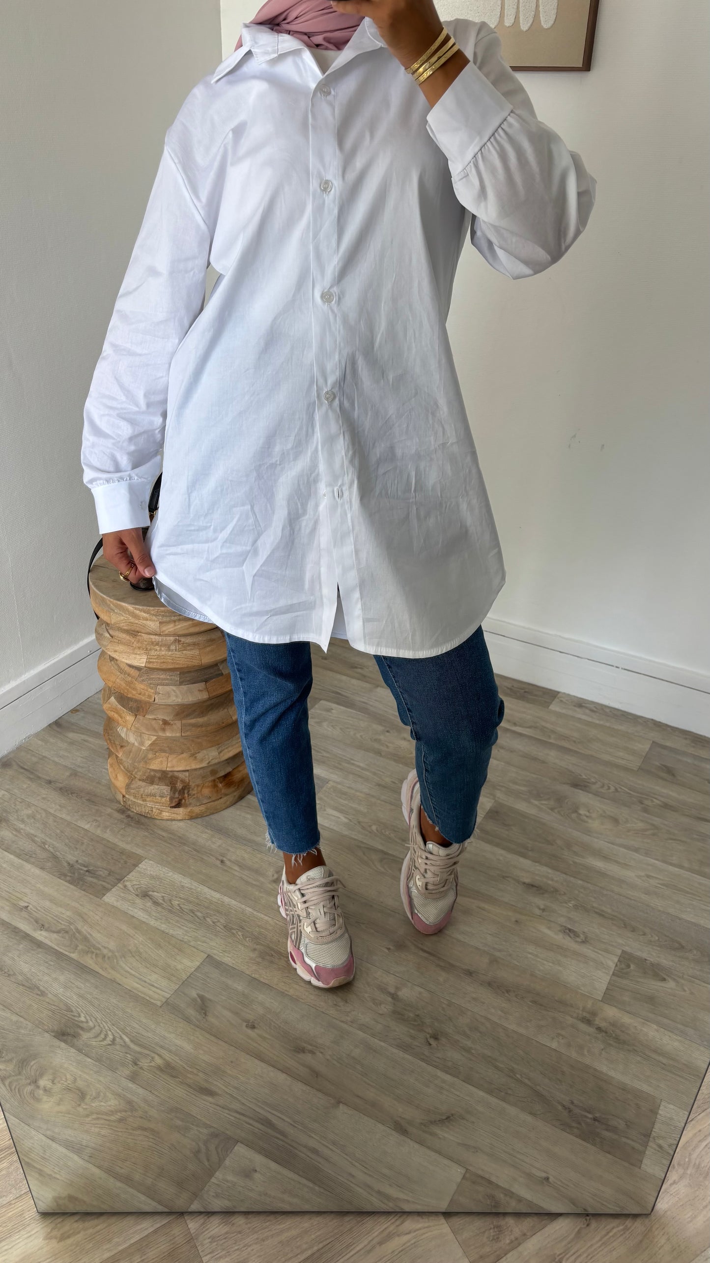 Chemise longue basic