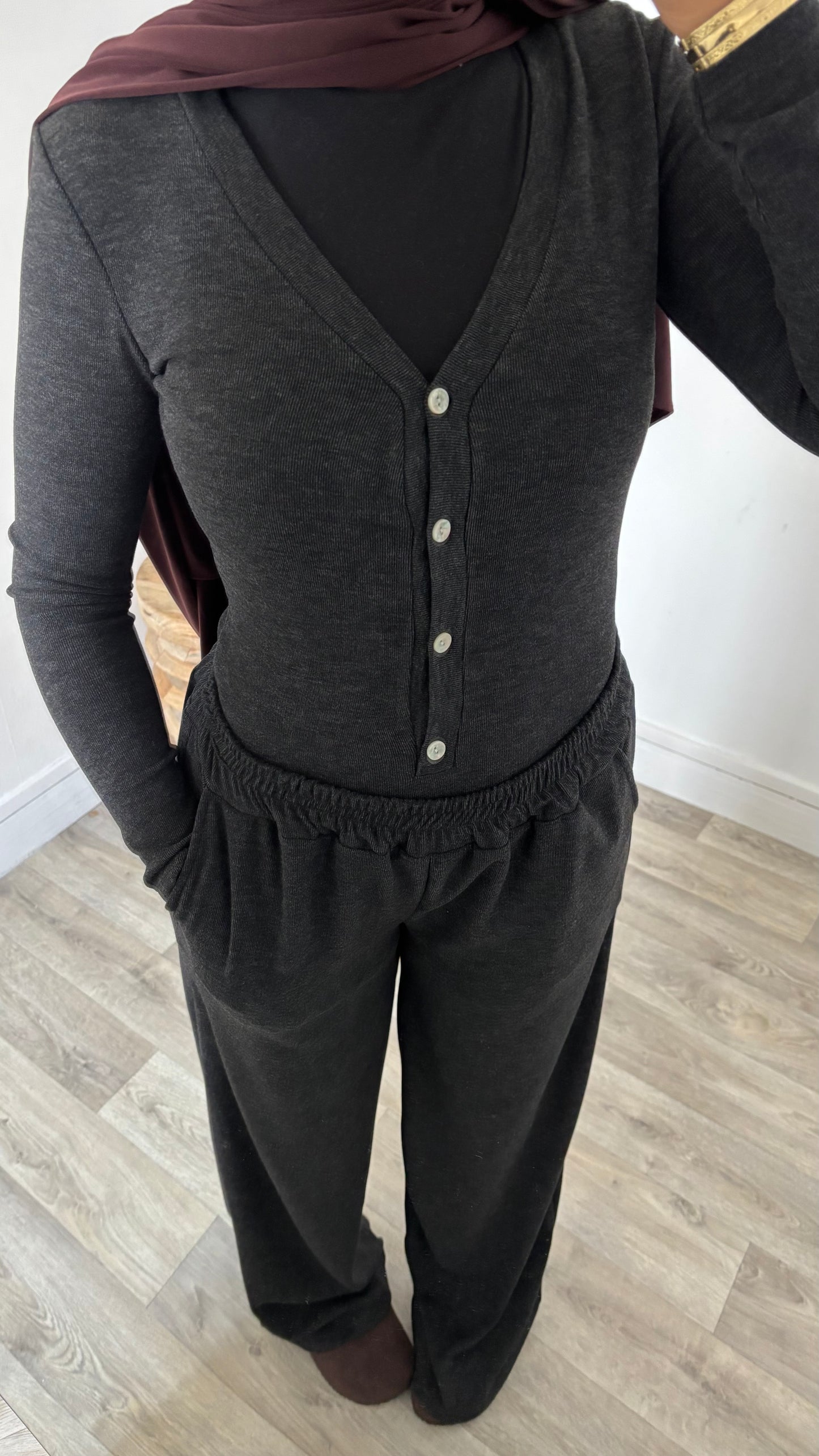 Ensemble bodies manches longues