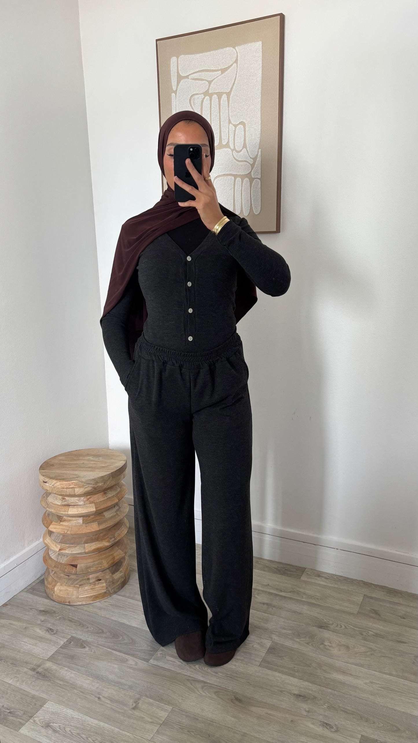 Ensemble bodies manches longues