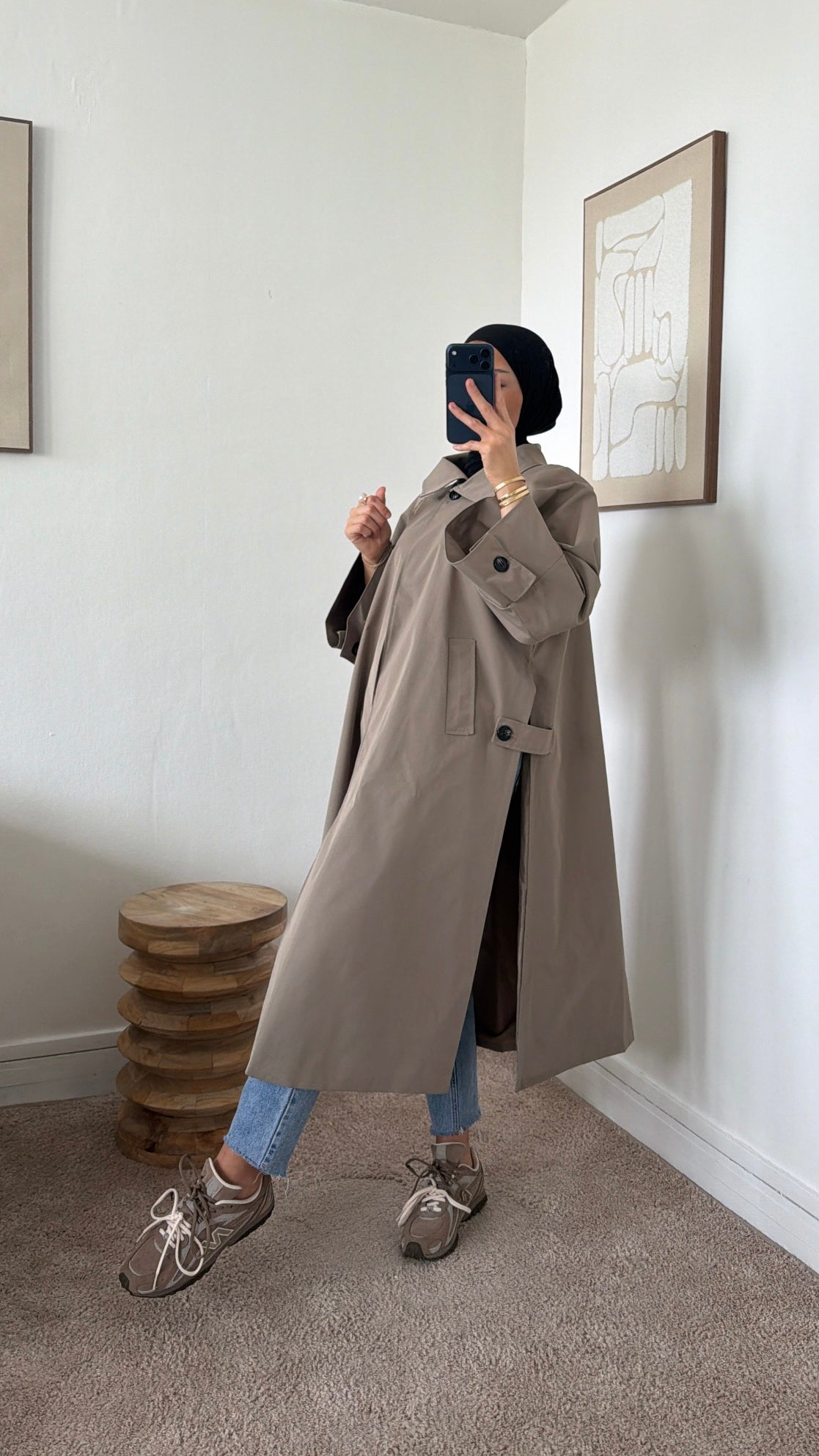 Trench minimaliste