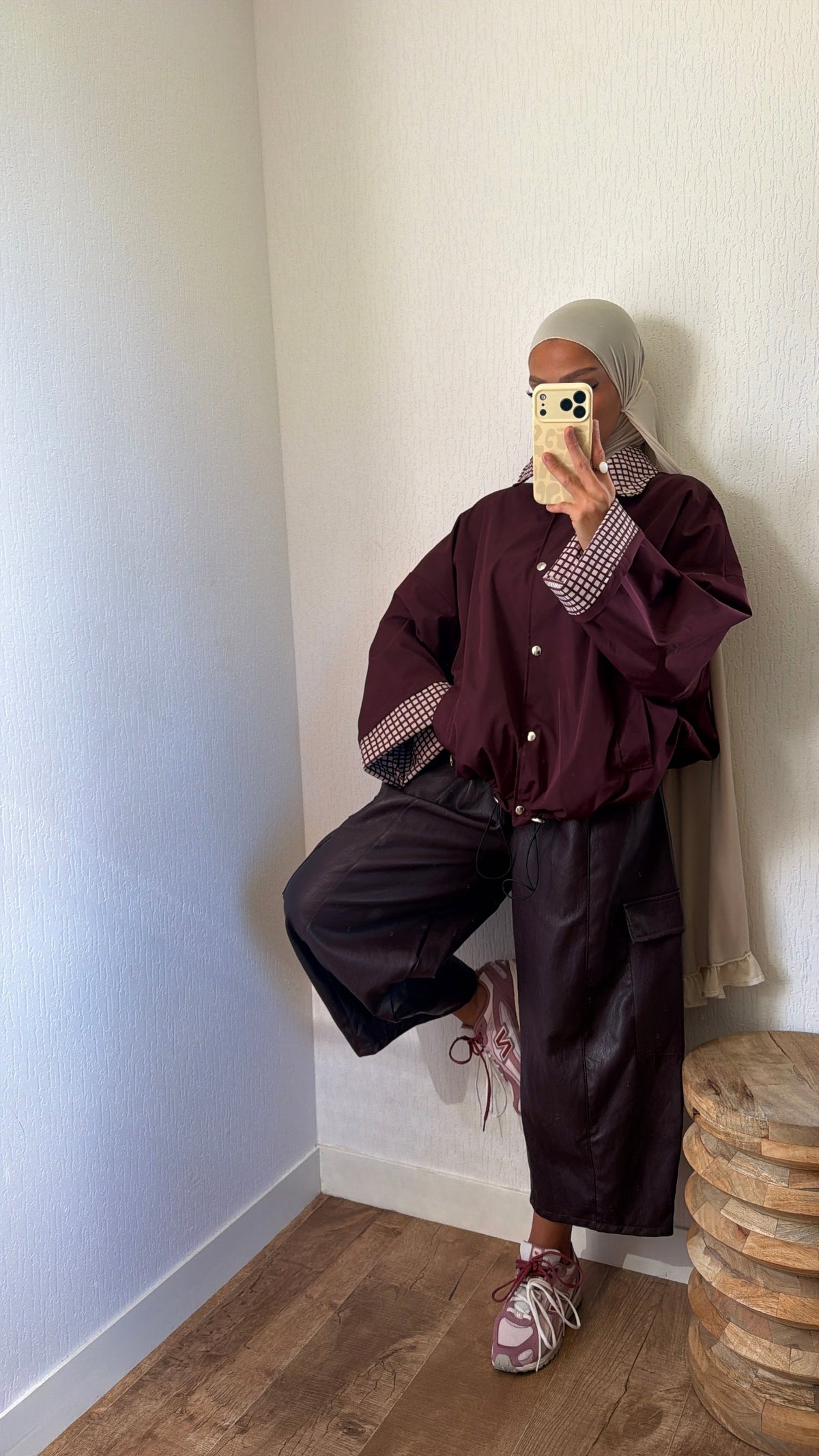 Bomber effet imper à pression