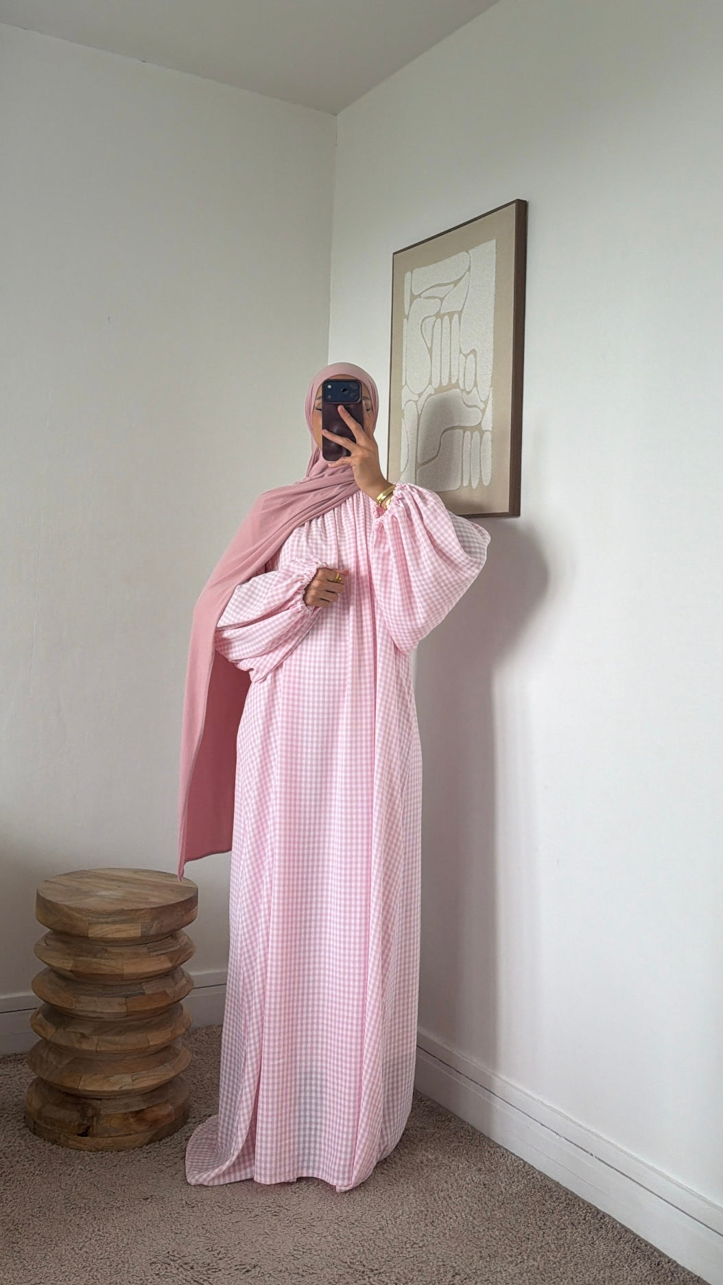 Robe à carreaux