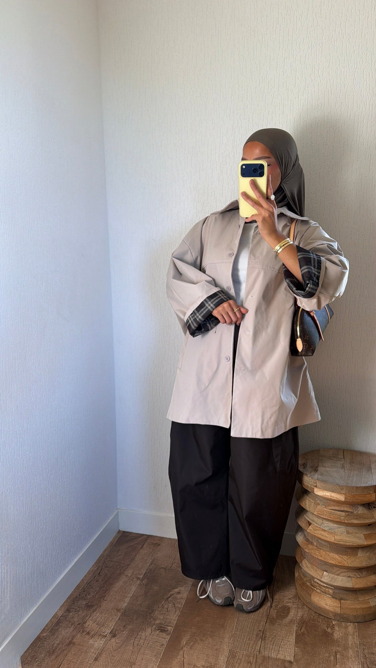 Parka manches retroussable