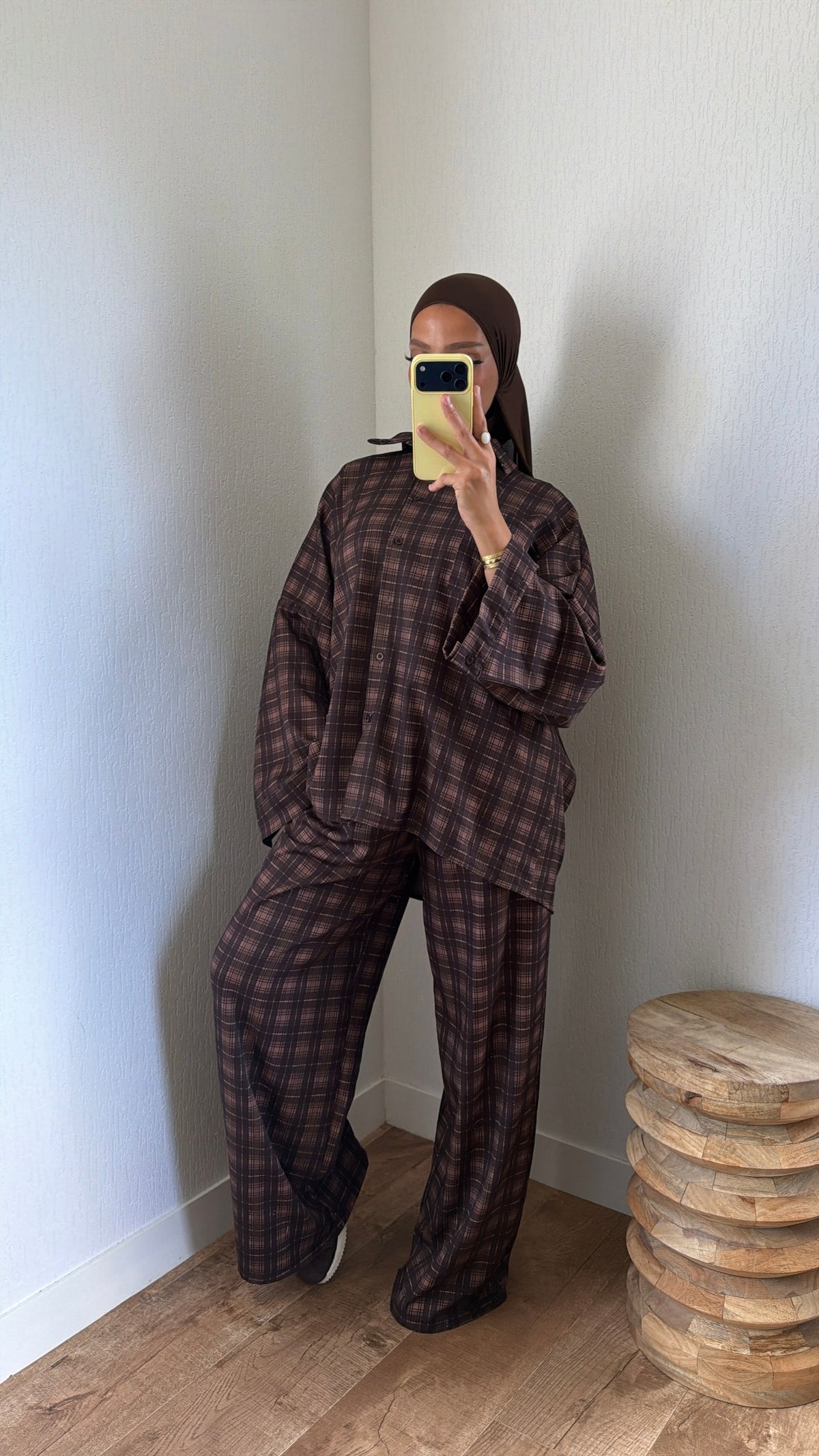 Ensemble chemise fluide