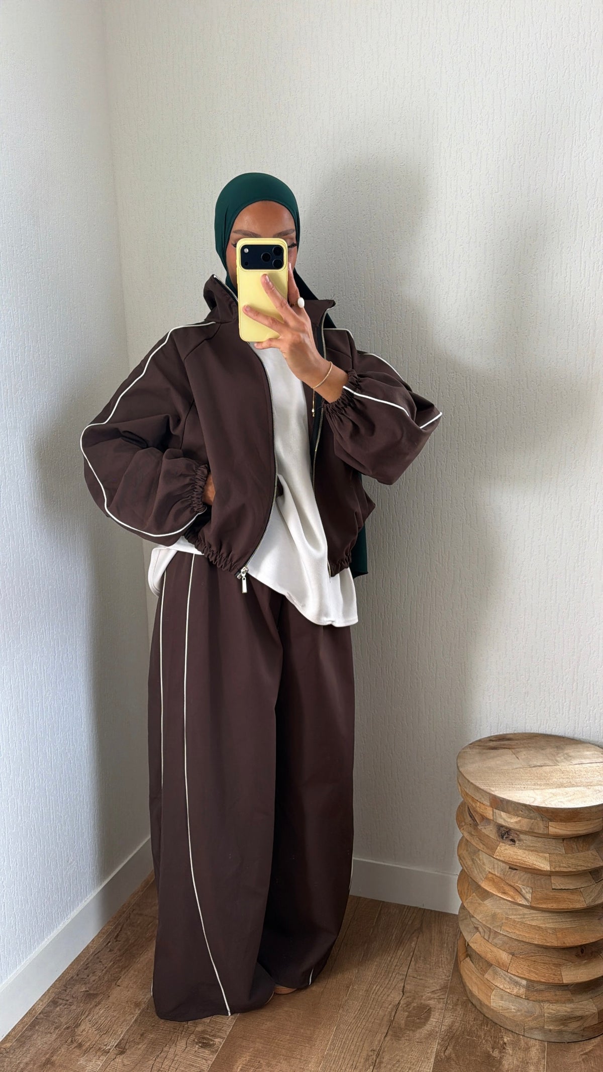 Ensemble survêtement veste à poches