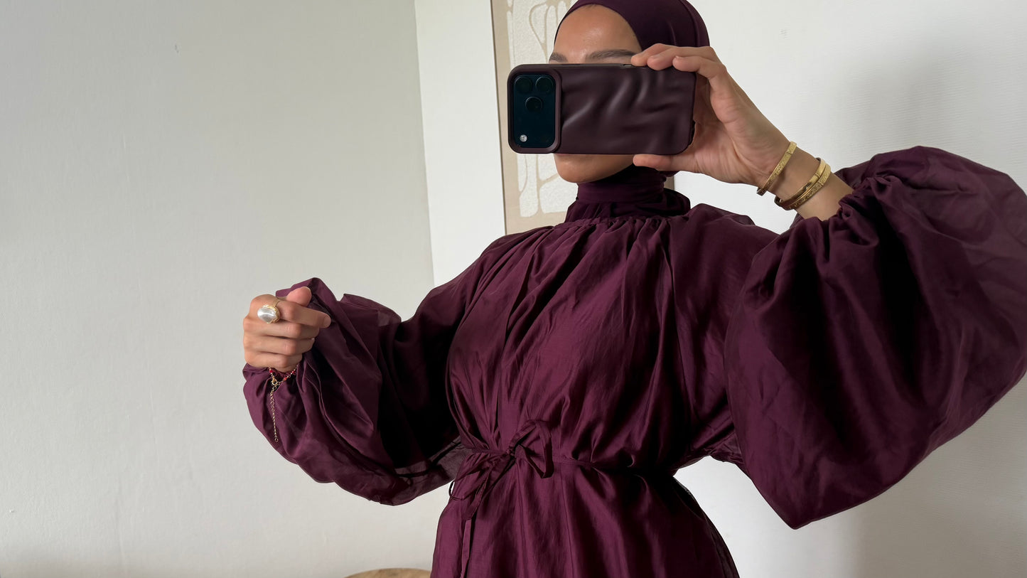 Blouse manches bouffantes