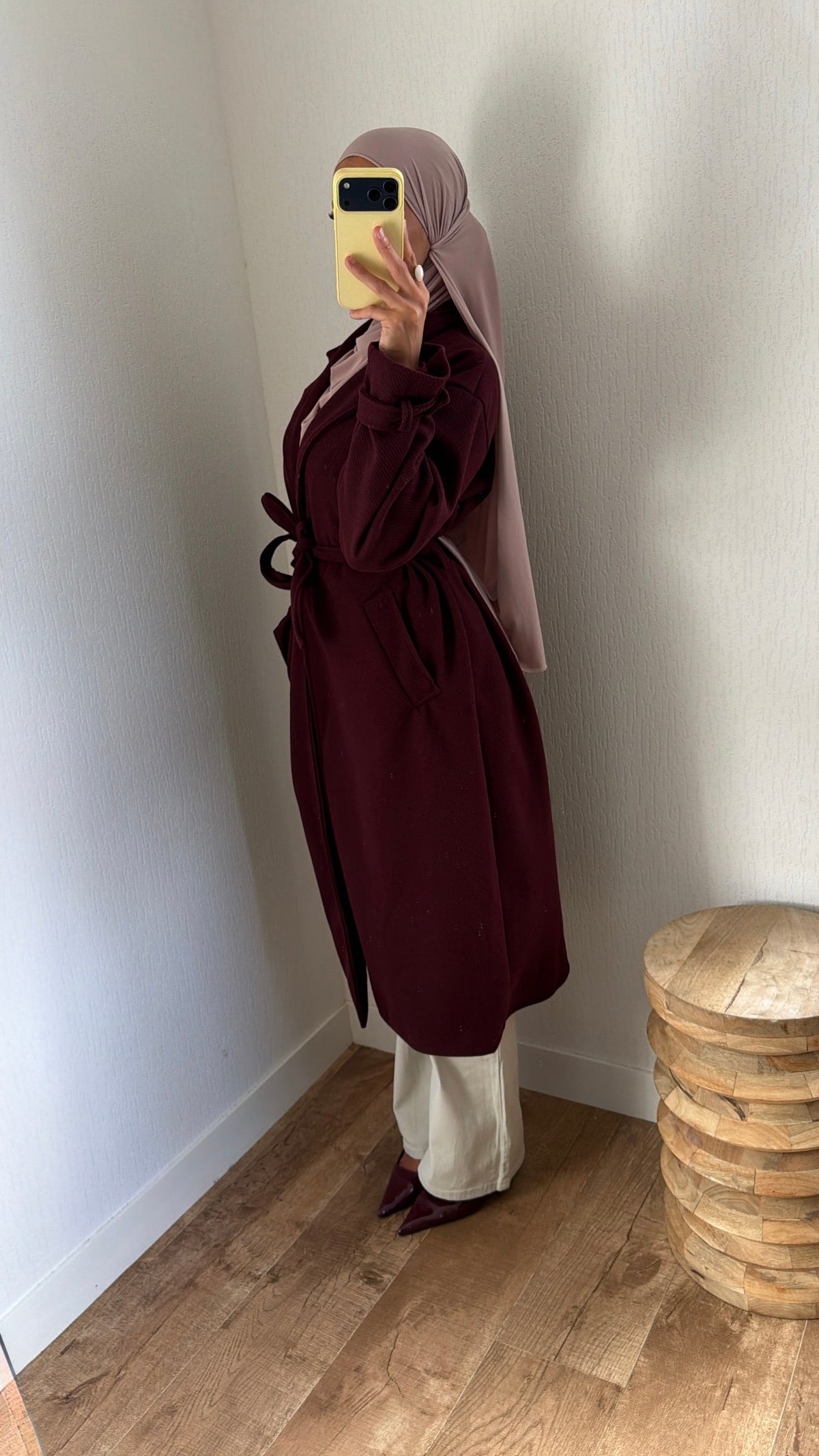 Manteau à nouer