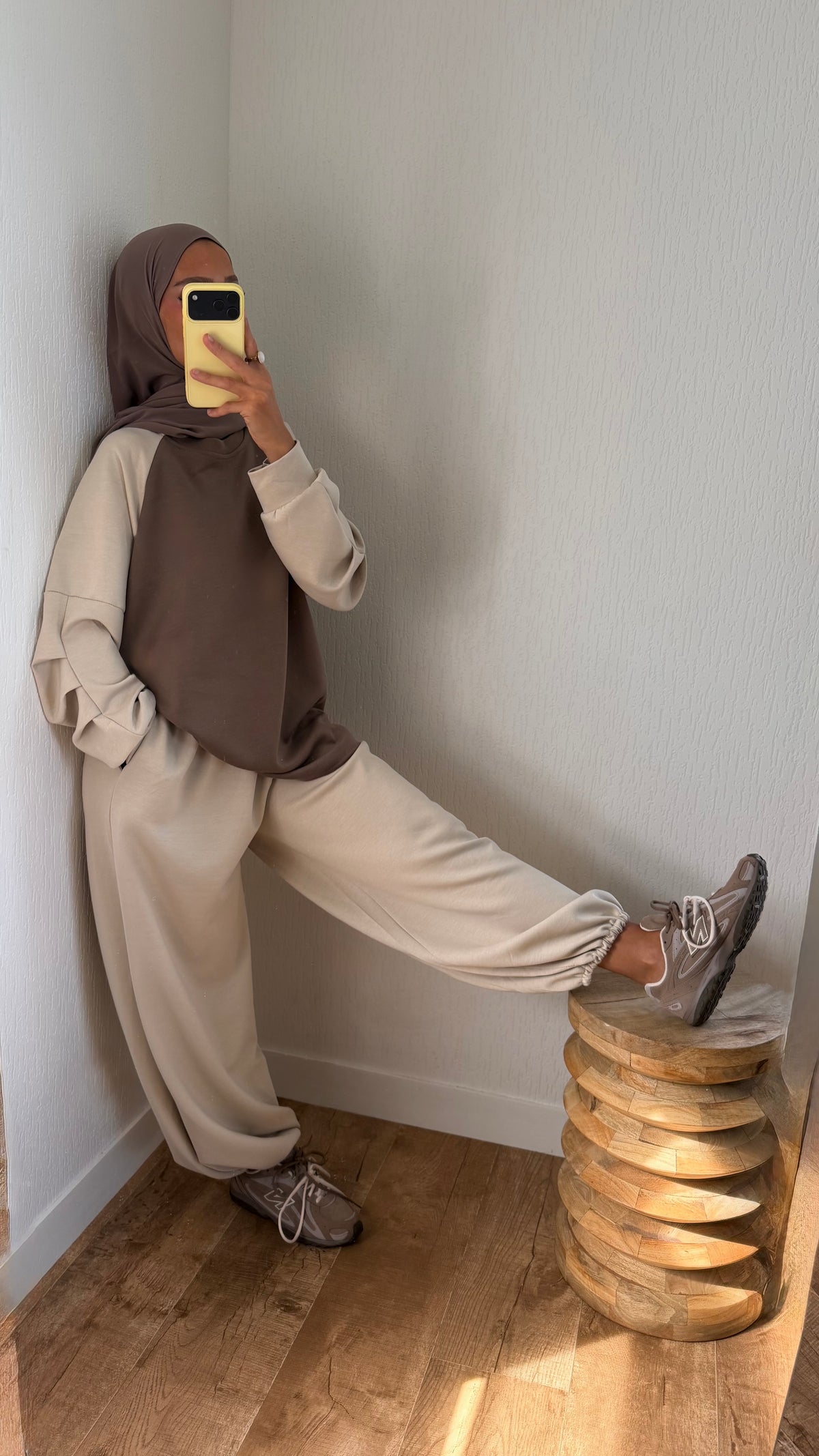 Ensemble streetwear oversize