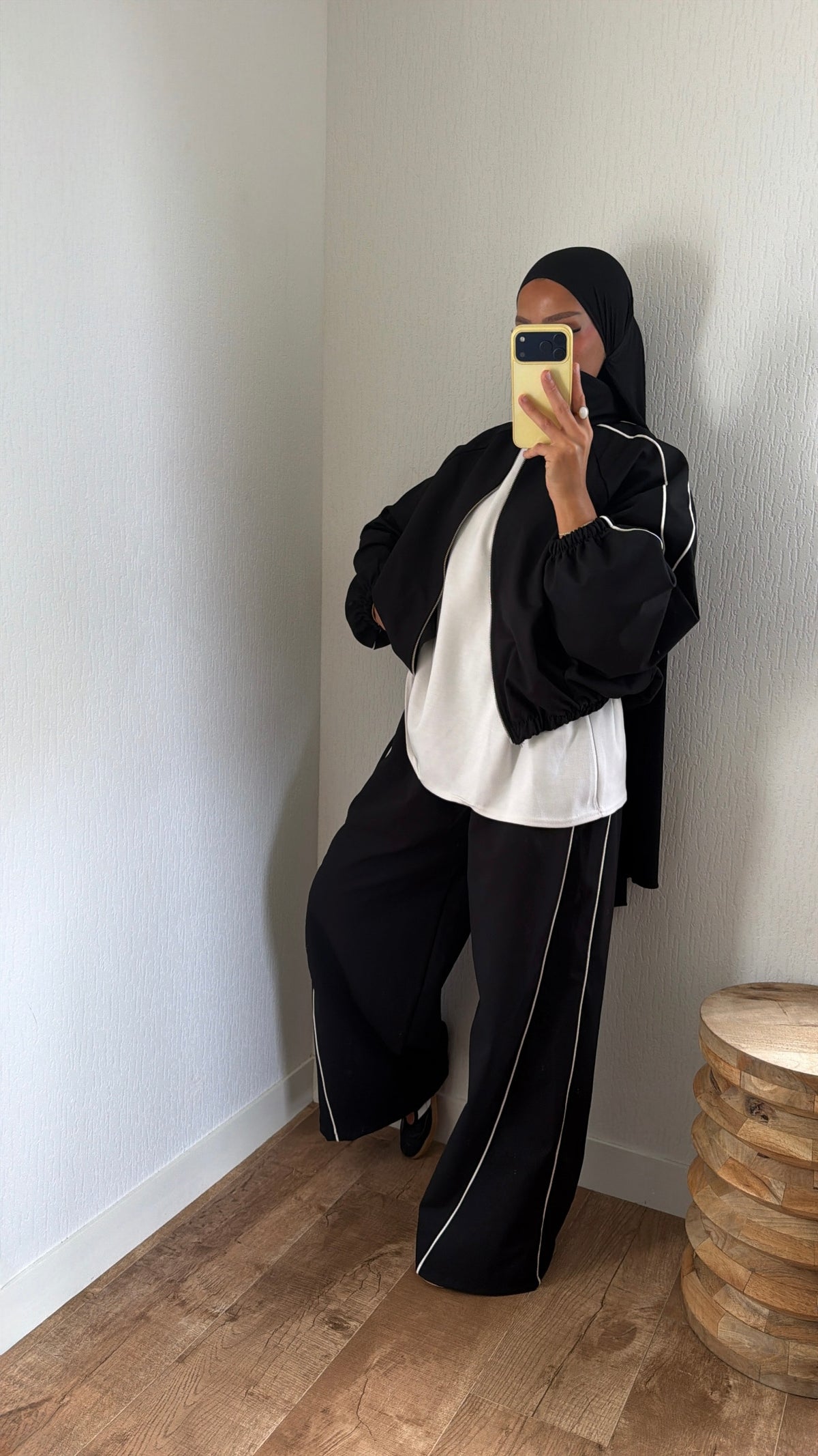 Ensemble survêtement veste à poches