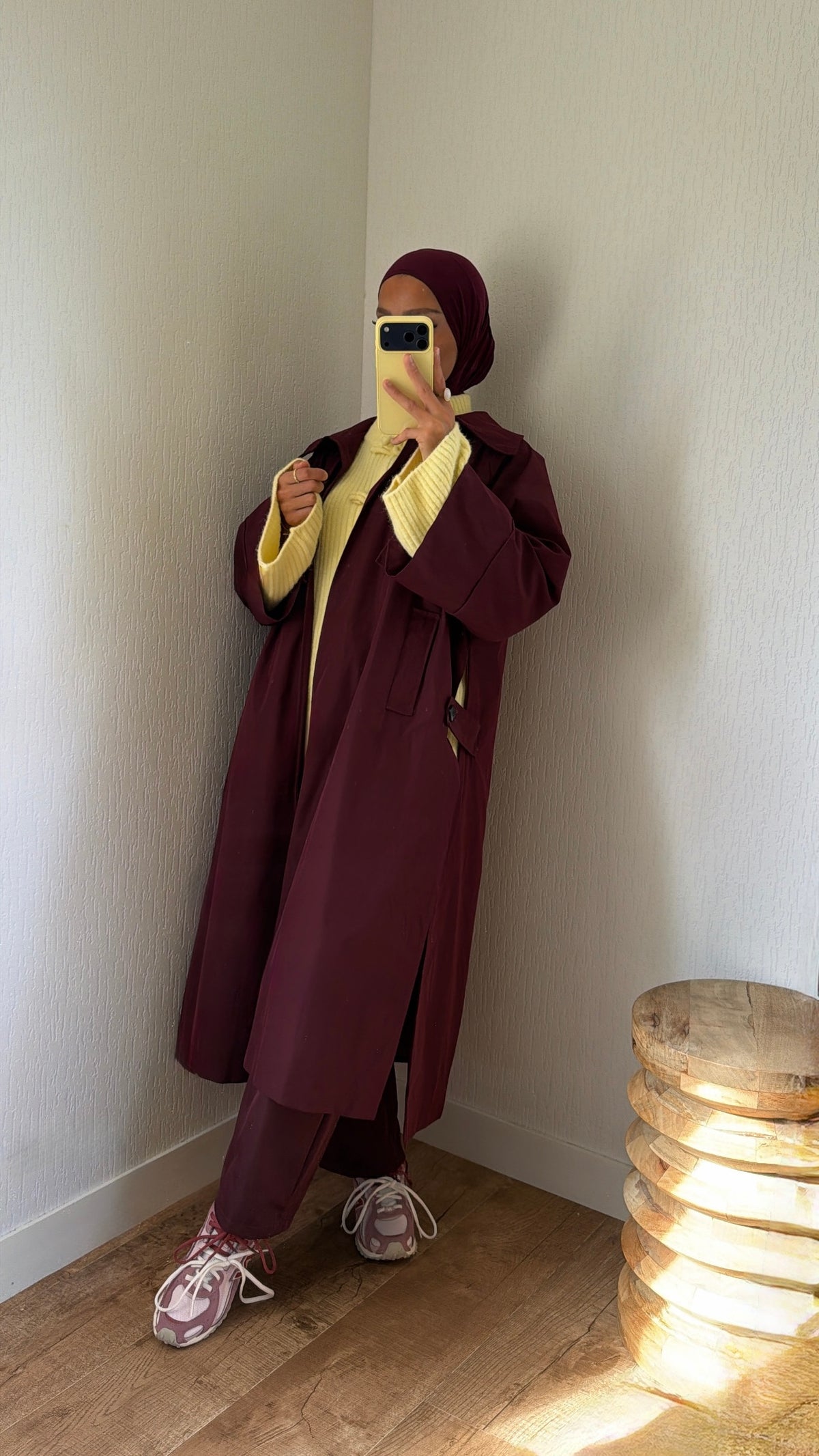 Trench minimaliste