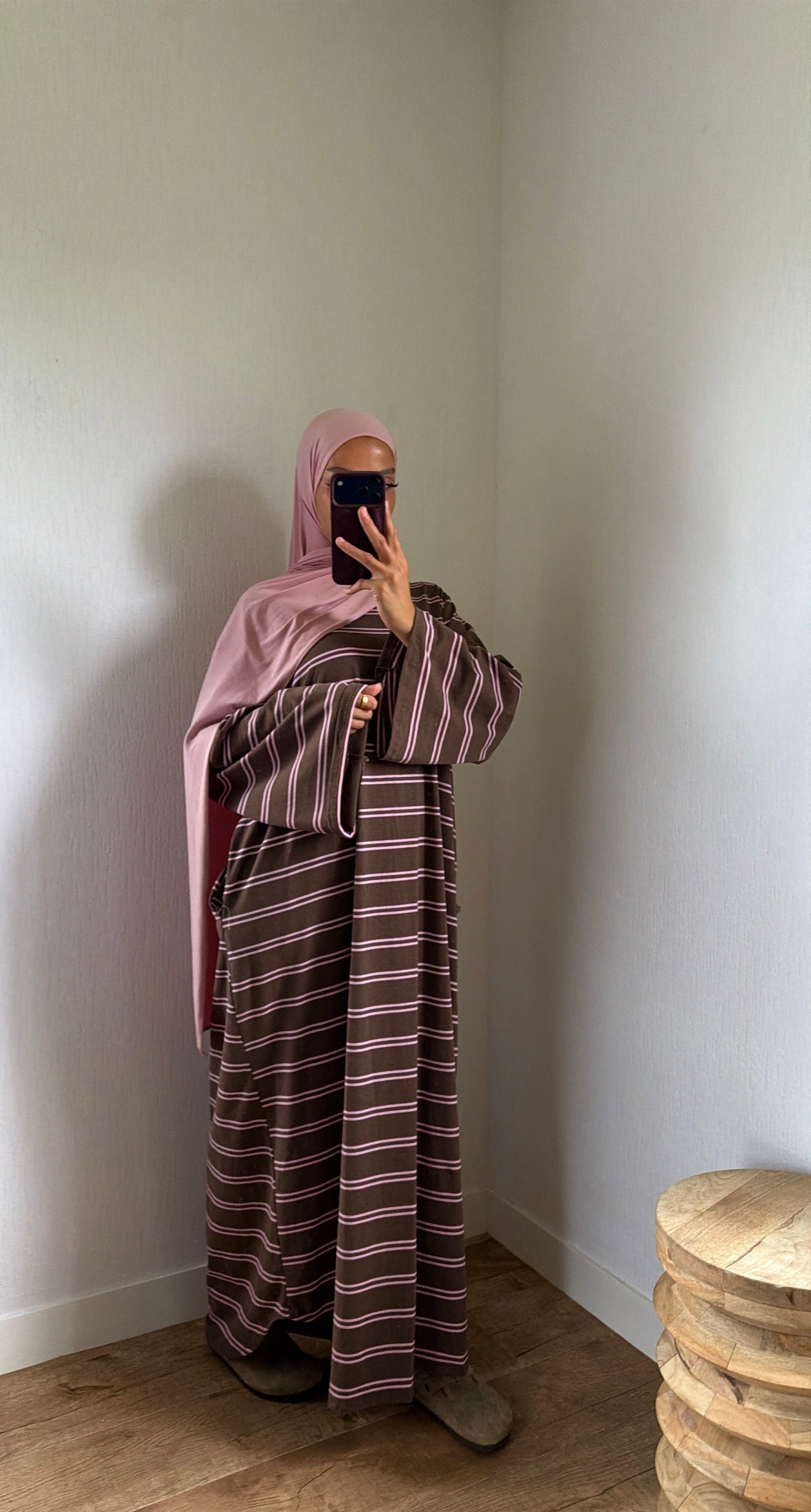 Robe t-shirt à poches