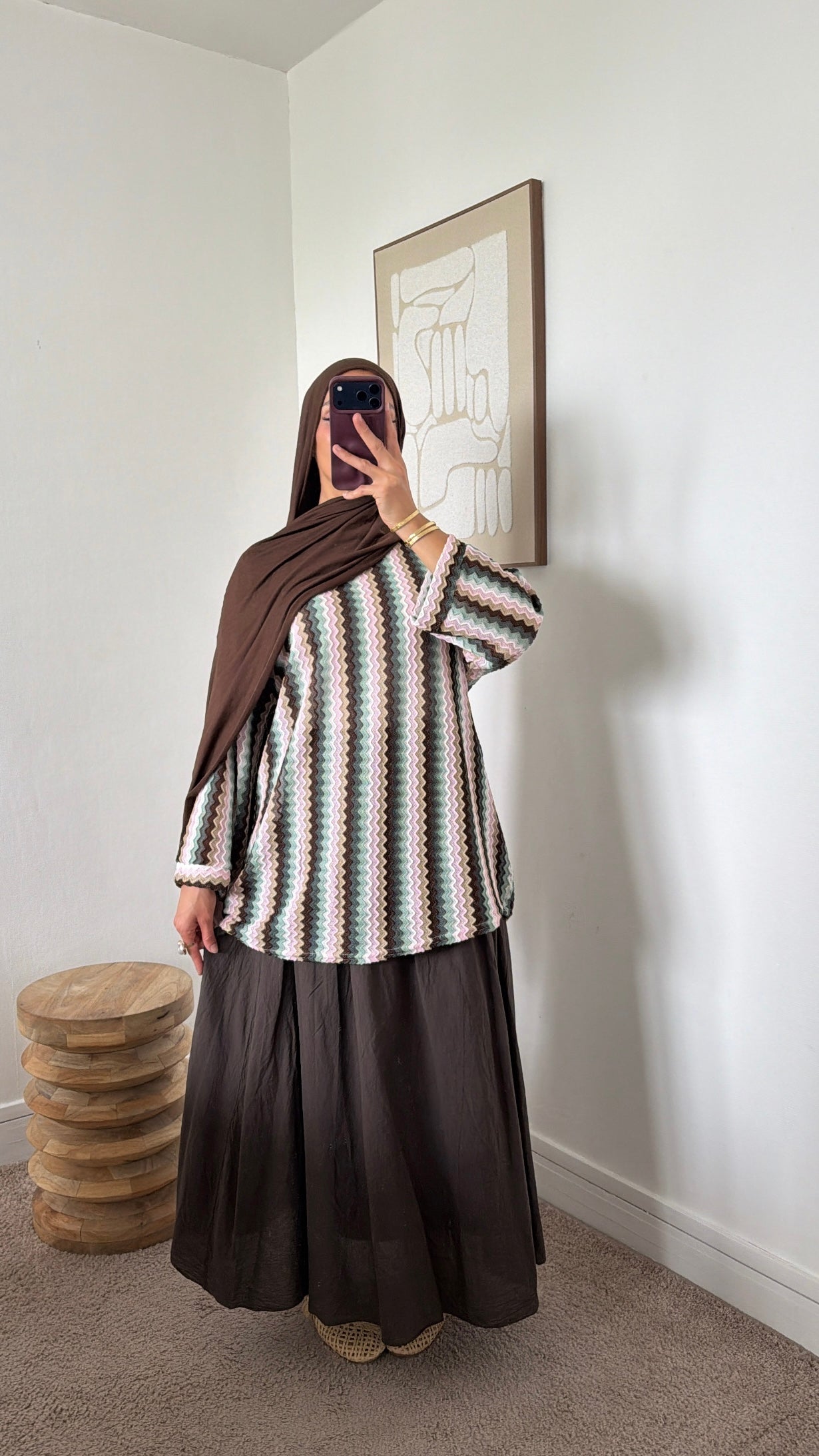 Pull multicolore