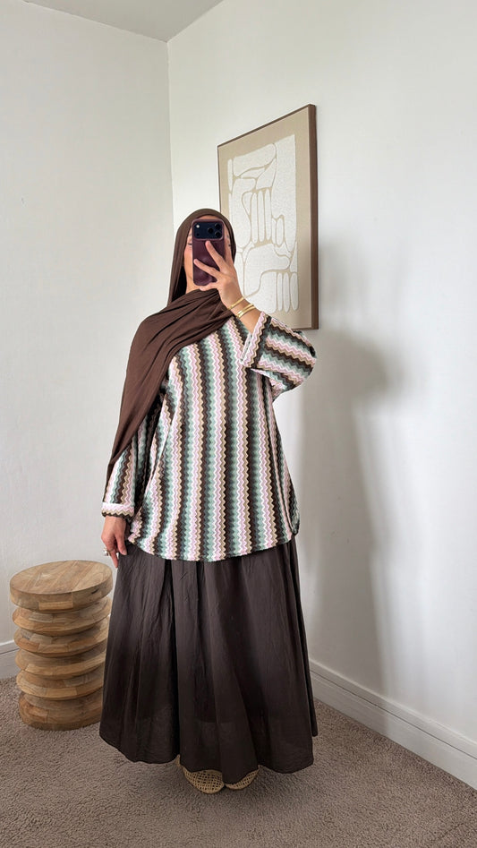 Pull multicolore