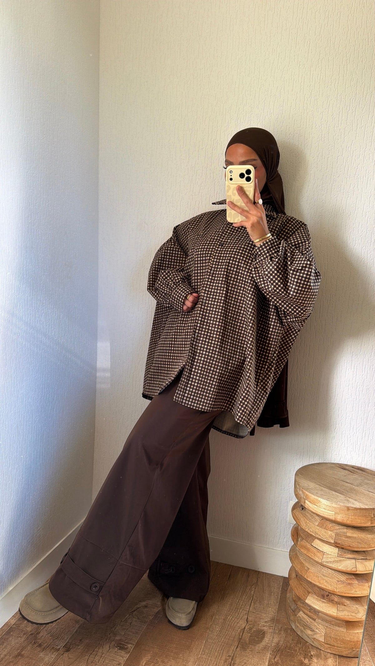 Chemise très oversize effet trench